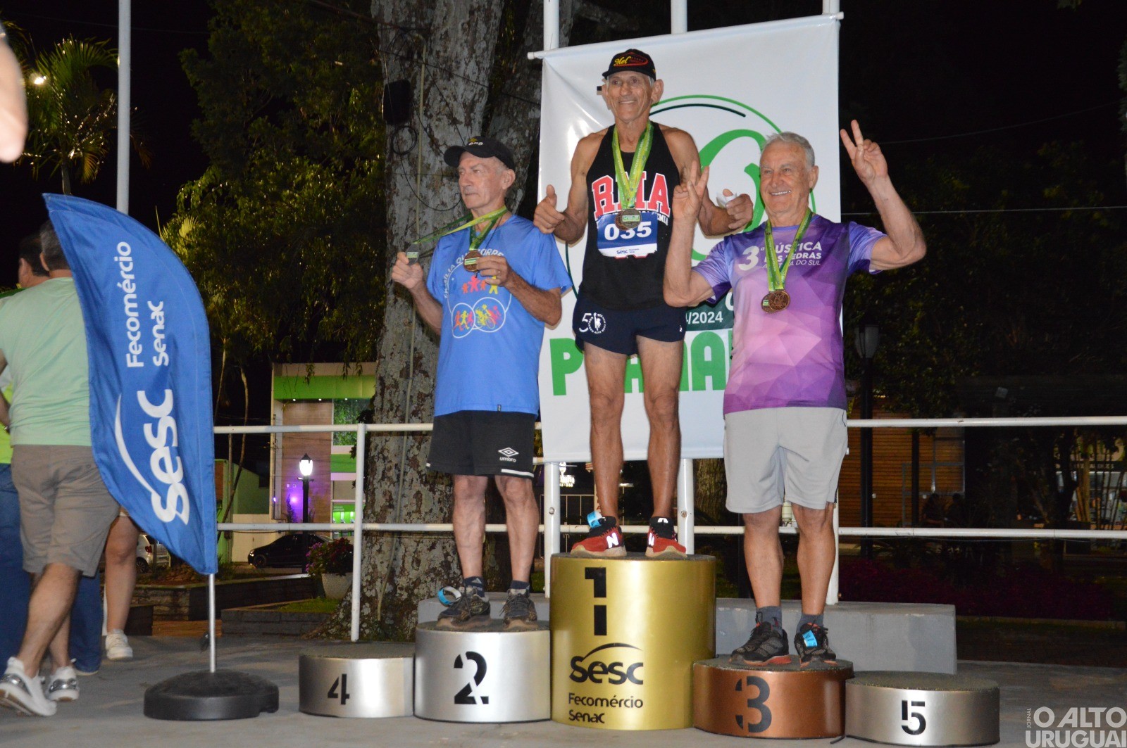 Rústica de aniversário de Planalto reúne 170 atletas