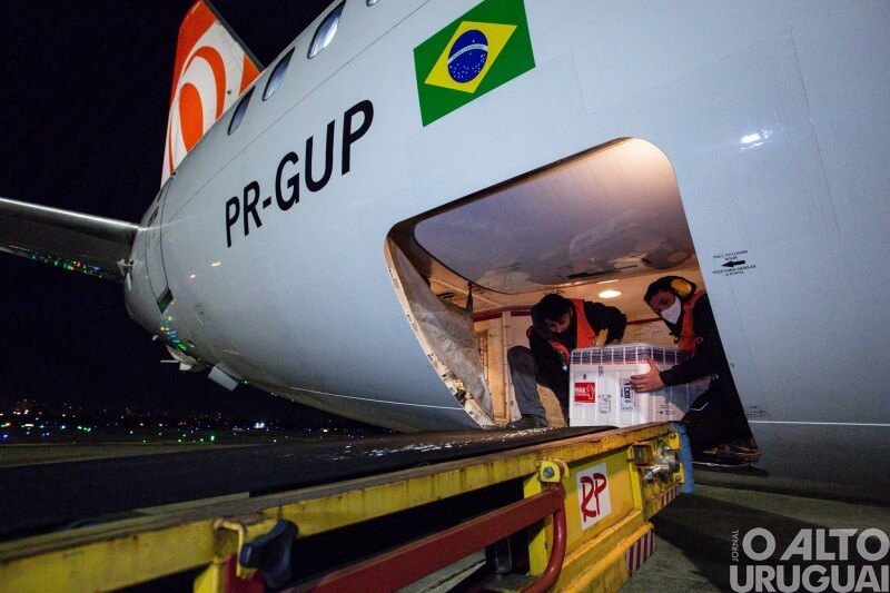 Estado recebe novos lotes de vacina e encaminha remessas para municípios