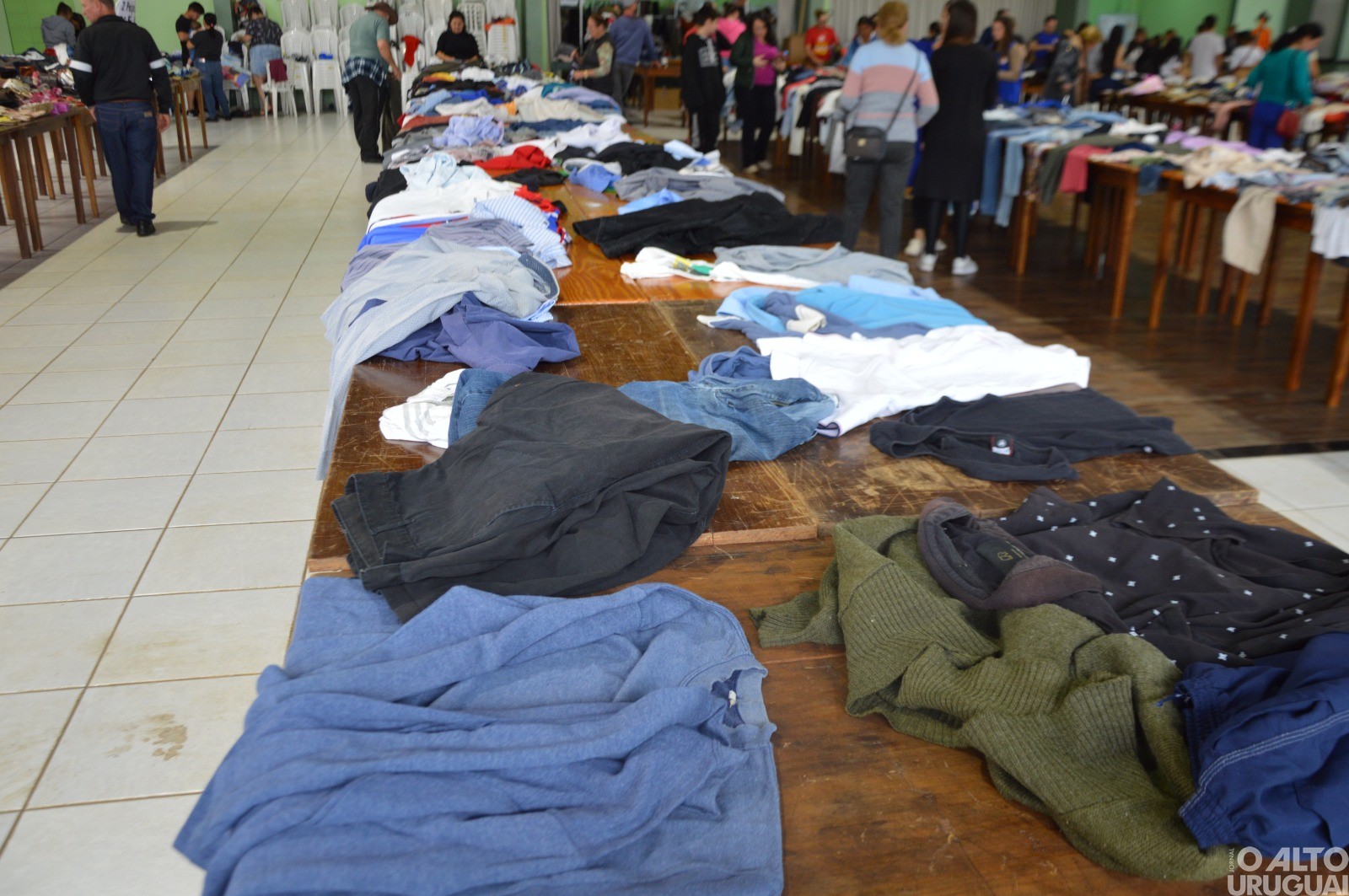 Mais uma edição do Varal da Solidariedade é realizada em FW