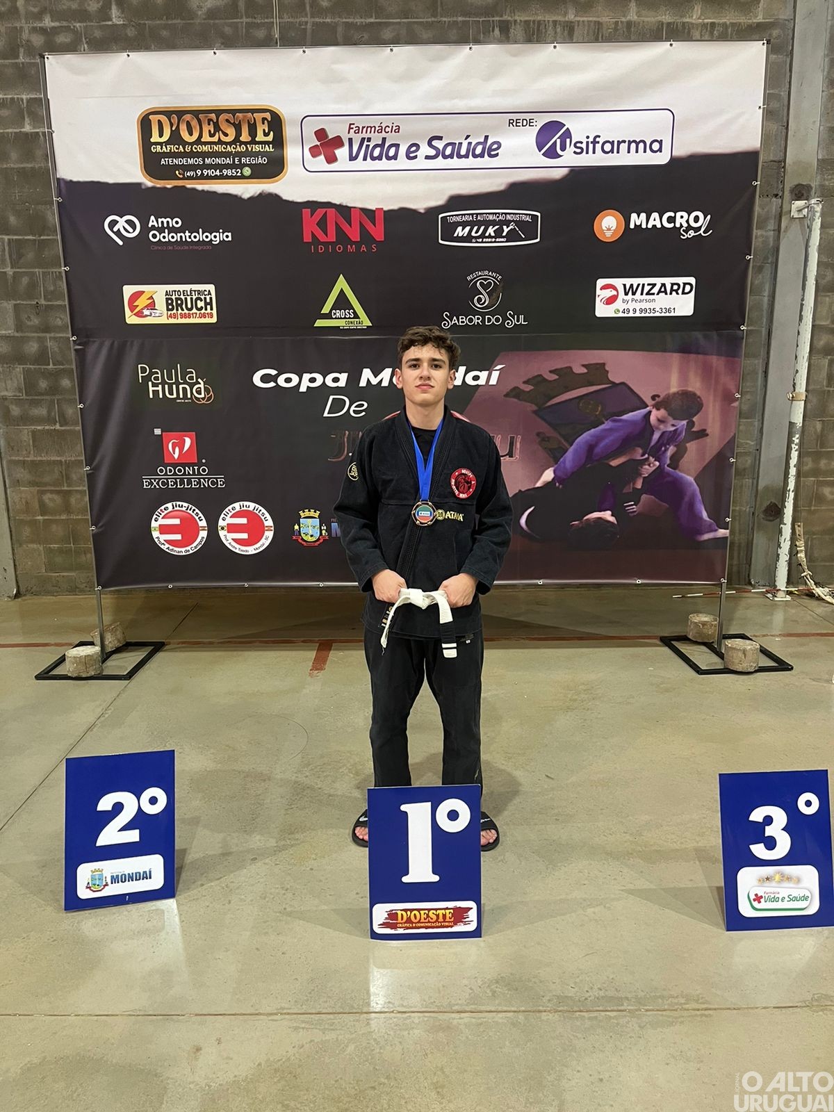 Equipe A conquista segundo lugar na Copa Mondai de Jiu-jitsu
