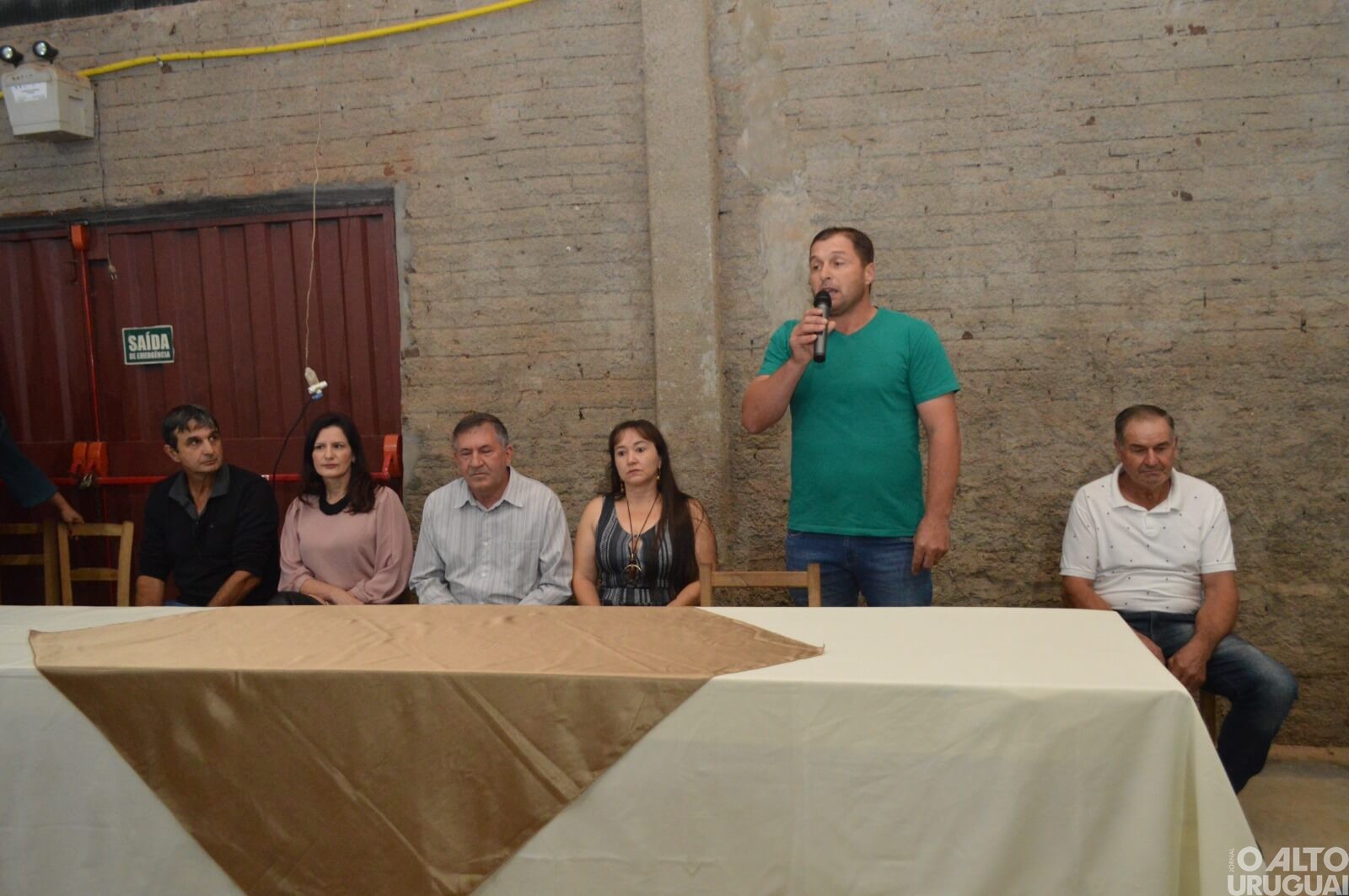 Taquaruçu do Sul promove jantar de inauguração do calçamento da linha Chiele/Pessotto