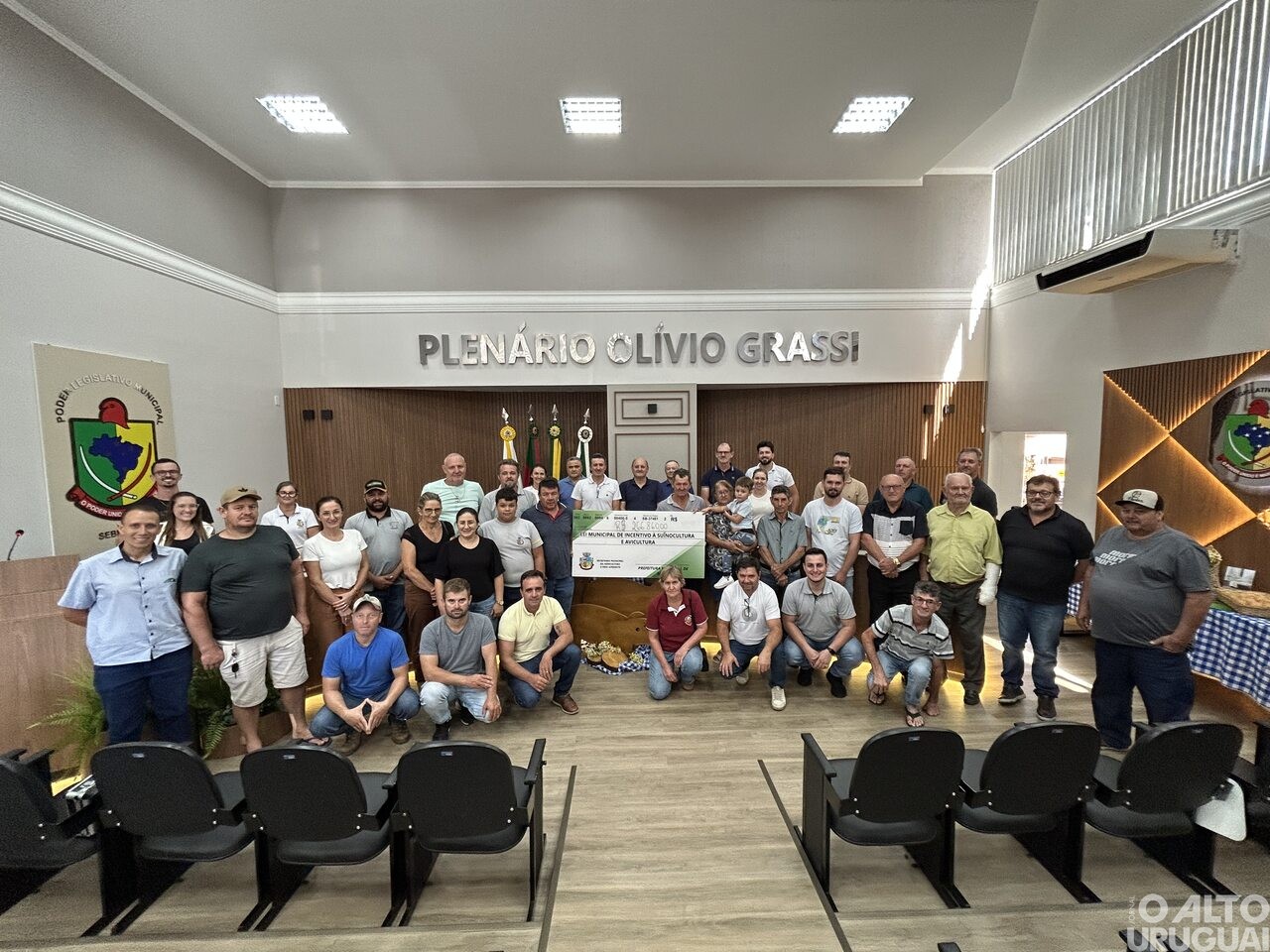 Seberi entrega valor do retorno do ICMS a produtores