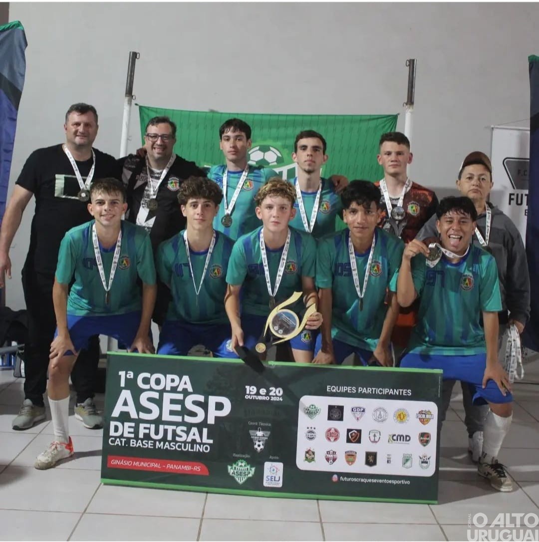 Escolinha do CMD de Taquaruçu do Sul é campeã da 1ª Copa Asesp