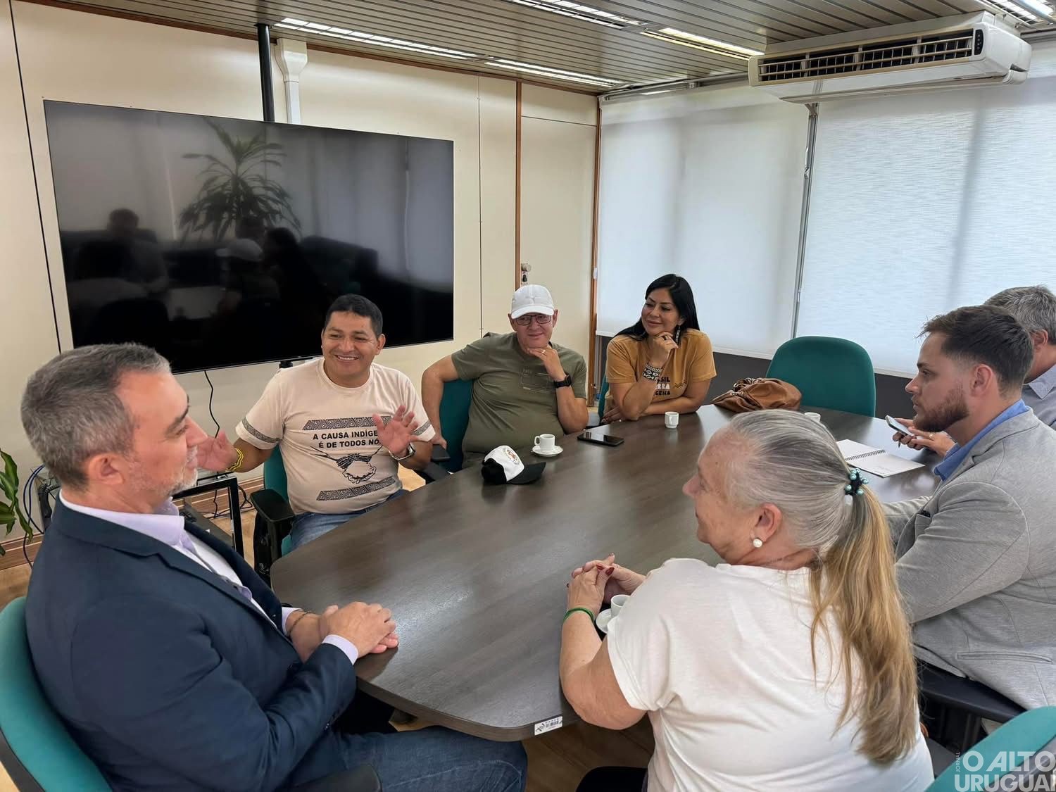 Conab doa alimentos à Terra Indígena Guarita neste sábado