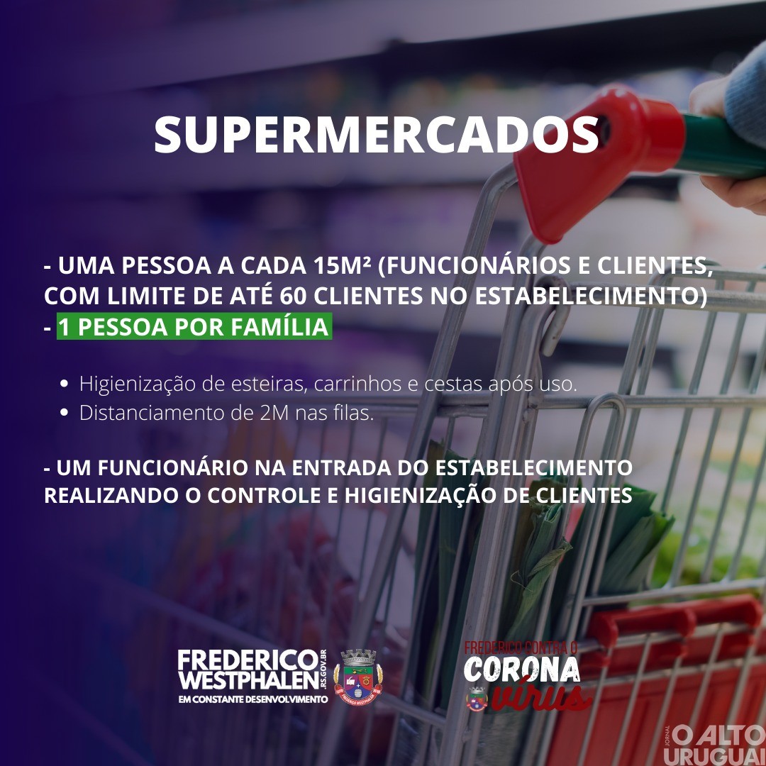 Prefeitura de FW divulga regras para controle da pandemia