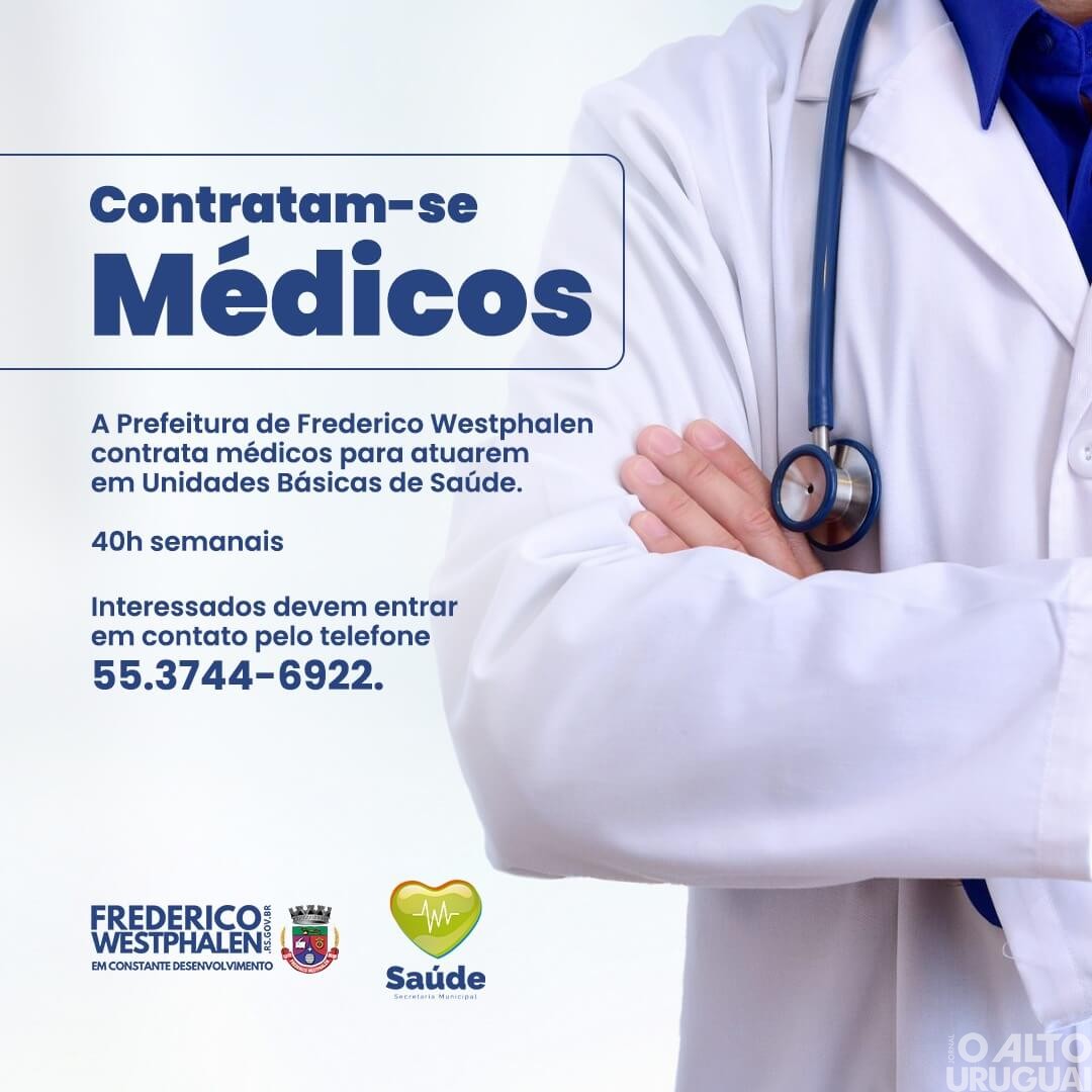 Administração de FW está contratando médicos