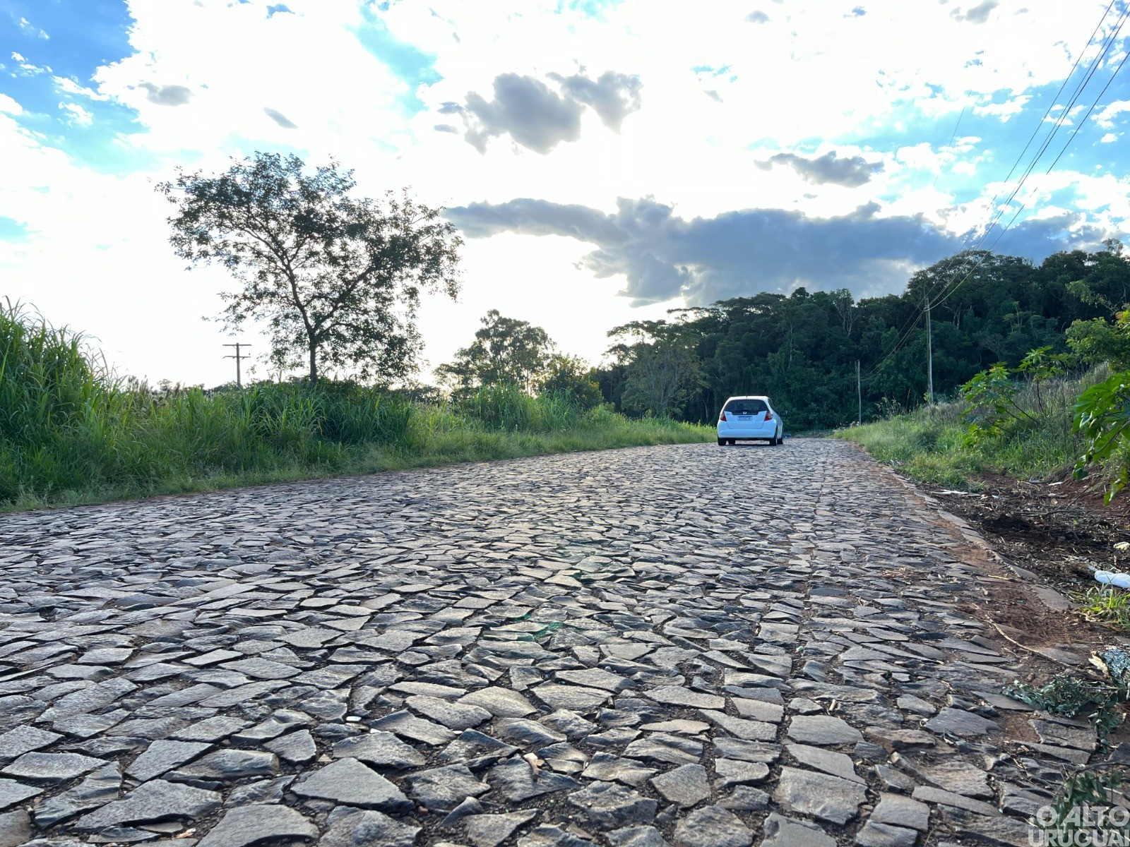FW: avenida Santo Caeran está interrompida para obras de pavimentação