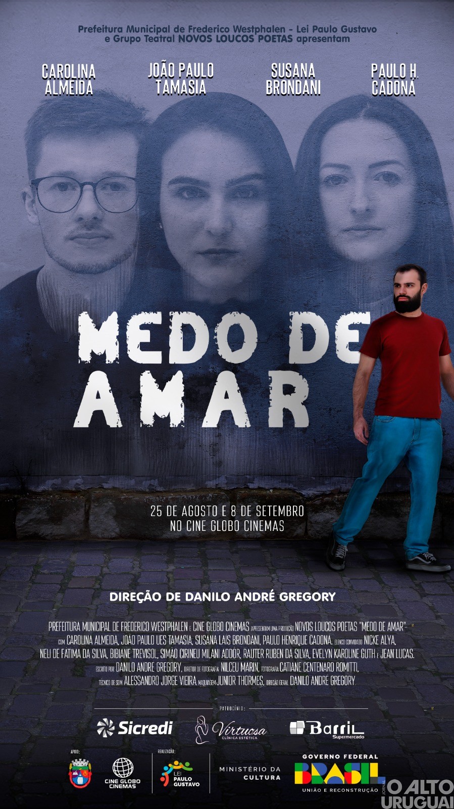 Filme “Medo de amar” estreia no dia 25 em FW