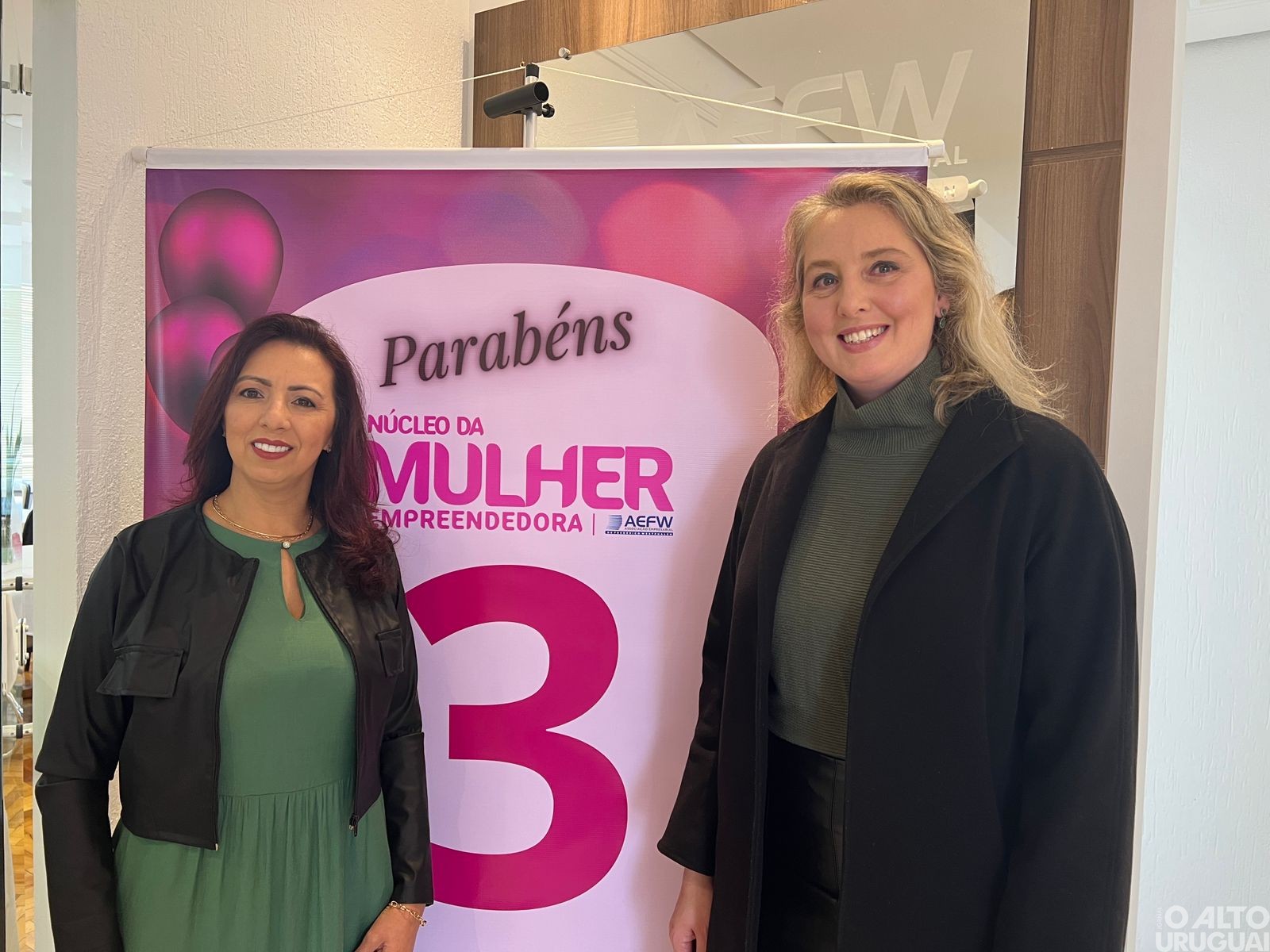 Liderança feminina é destaque na AEFW