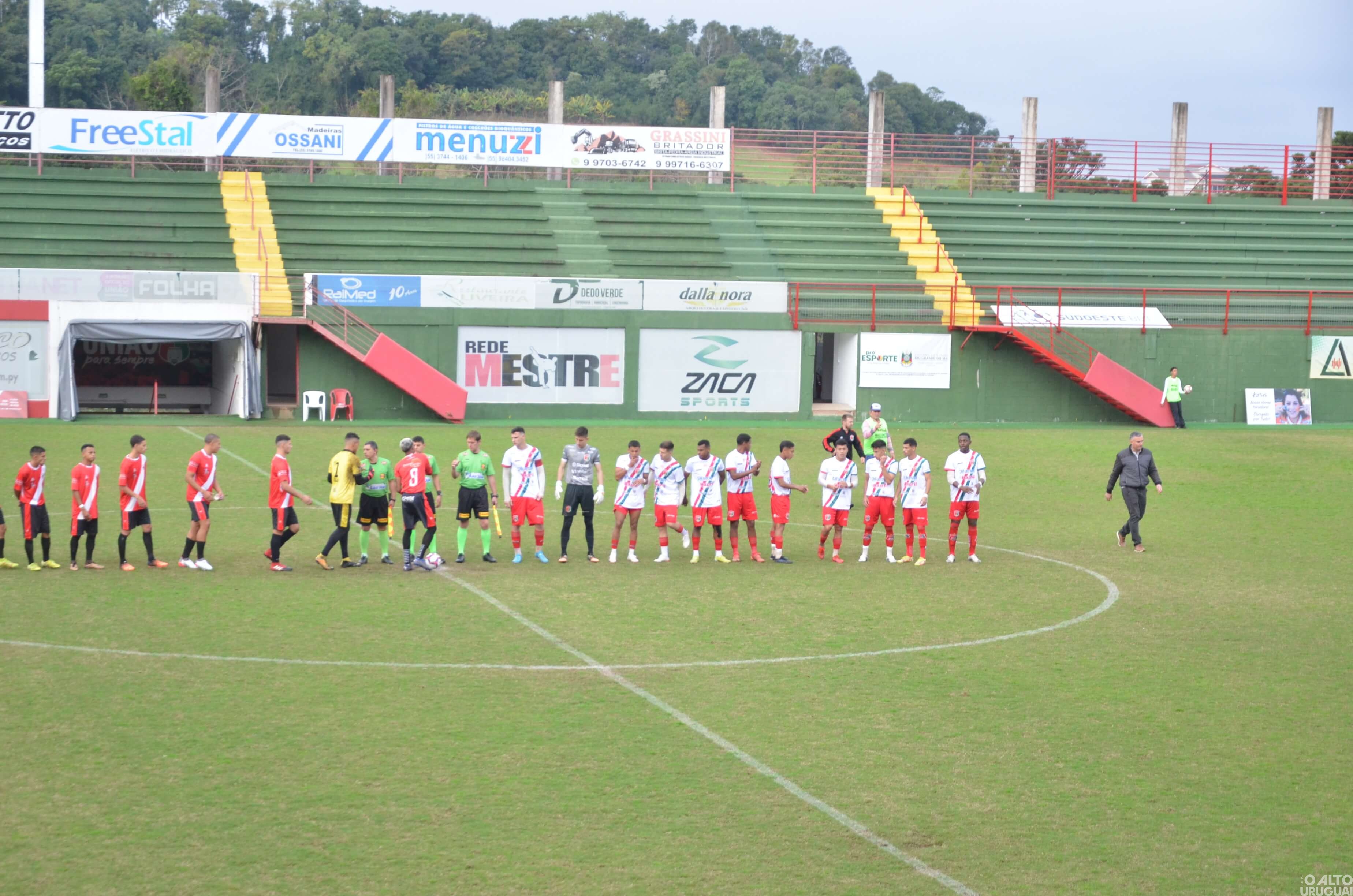União-FW empata em 1 a 1 e cai nas oitavas do Gauchão Sub-20
