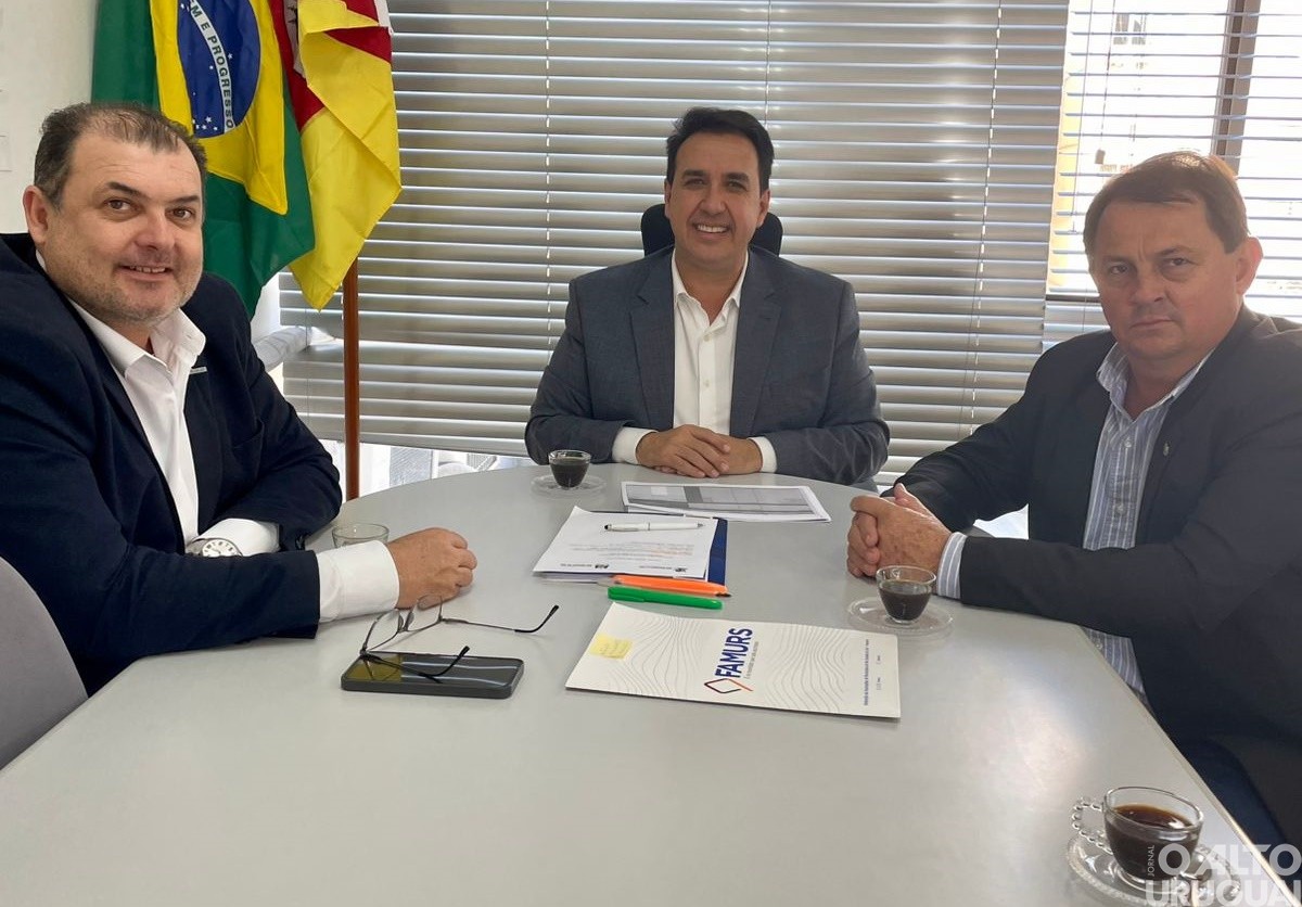 Prefeito e vice-prefeito de Planalto cumprem agendas em Porto Alegre
