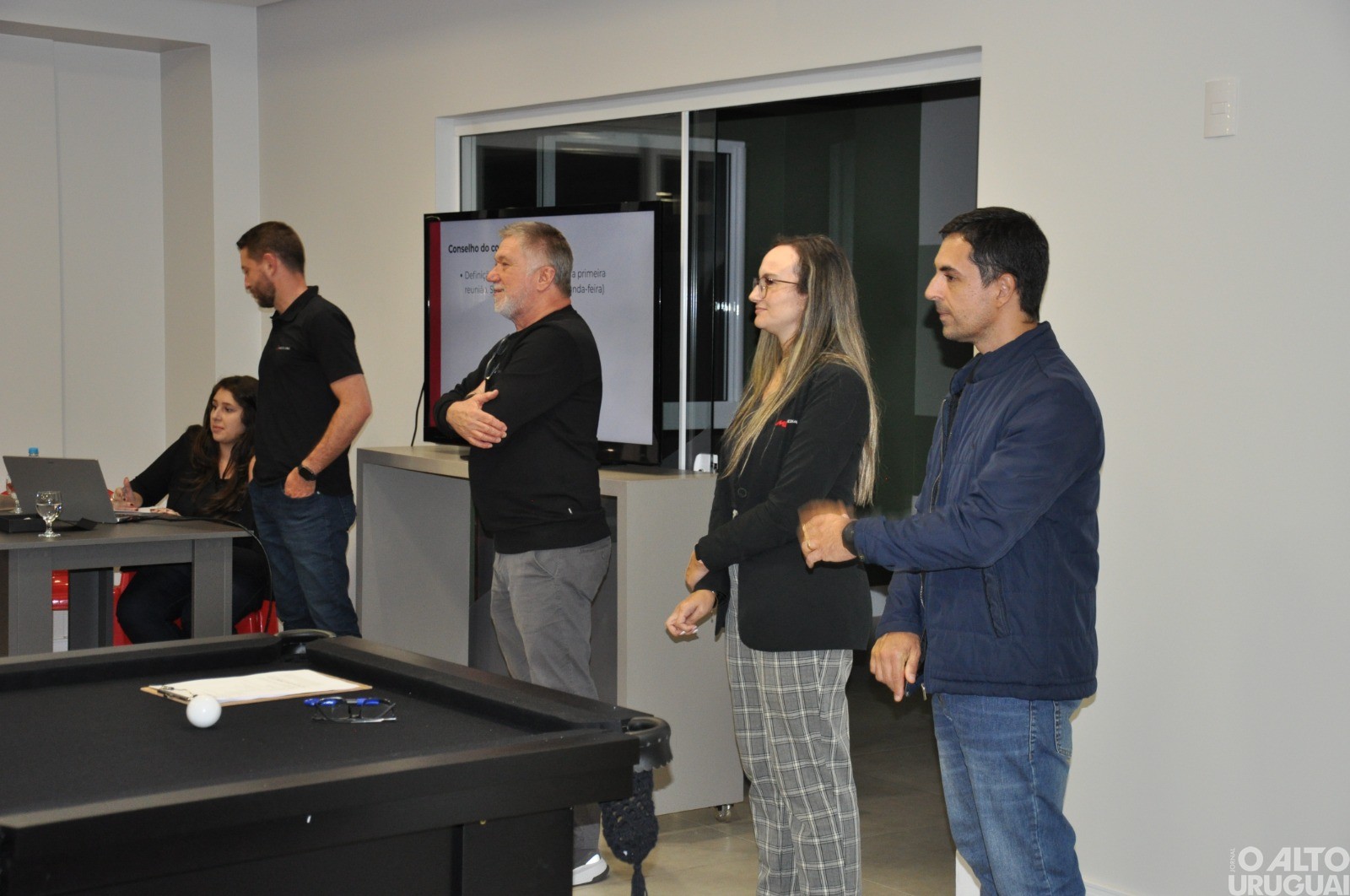 Marcos Lima celebra a entrega do Figueiras Park