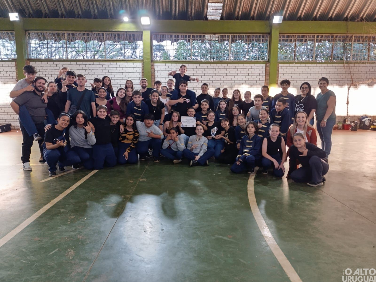 Banda Marcial Municipal Fortaleza do Alto Uruguai de Seberi é destaque em competição