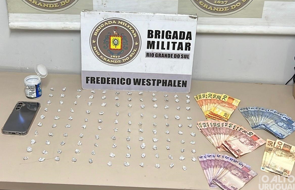 Prisões por tráfico são registradas em Frederico Westphalen e Seberi