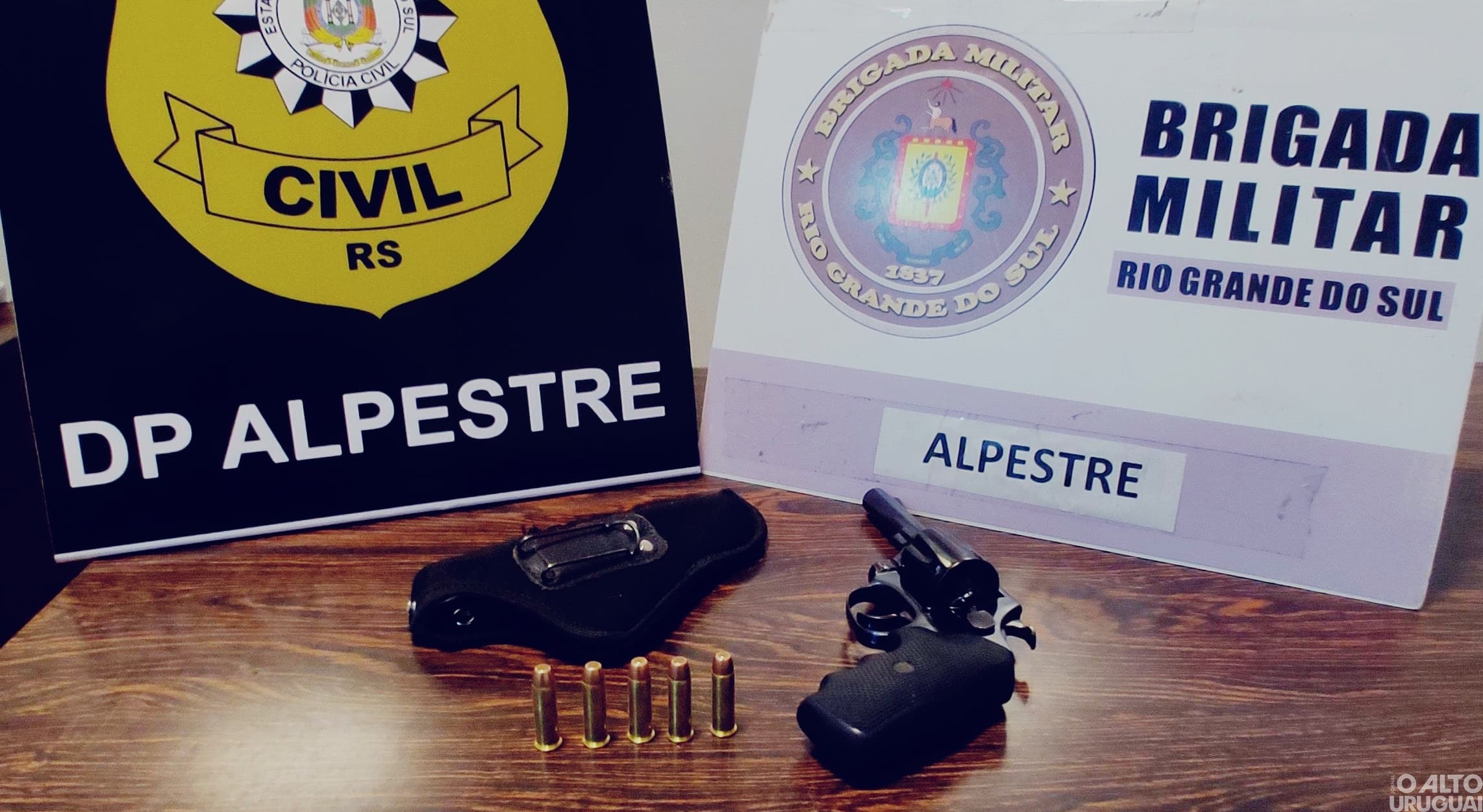 Homem é preso por porte ilegal de arma em Alpestre