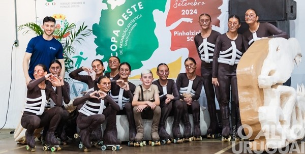 Magia da Patinação é destaque na Copa Oeste de Pinhalzinho