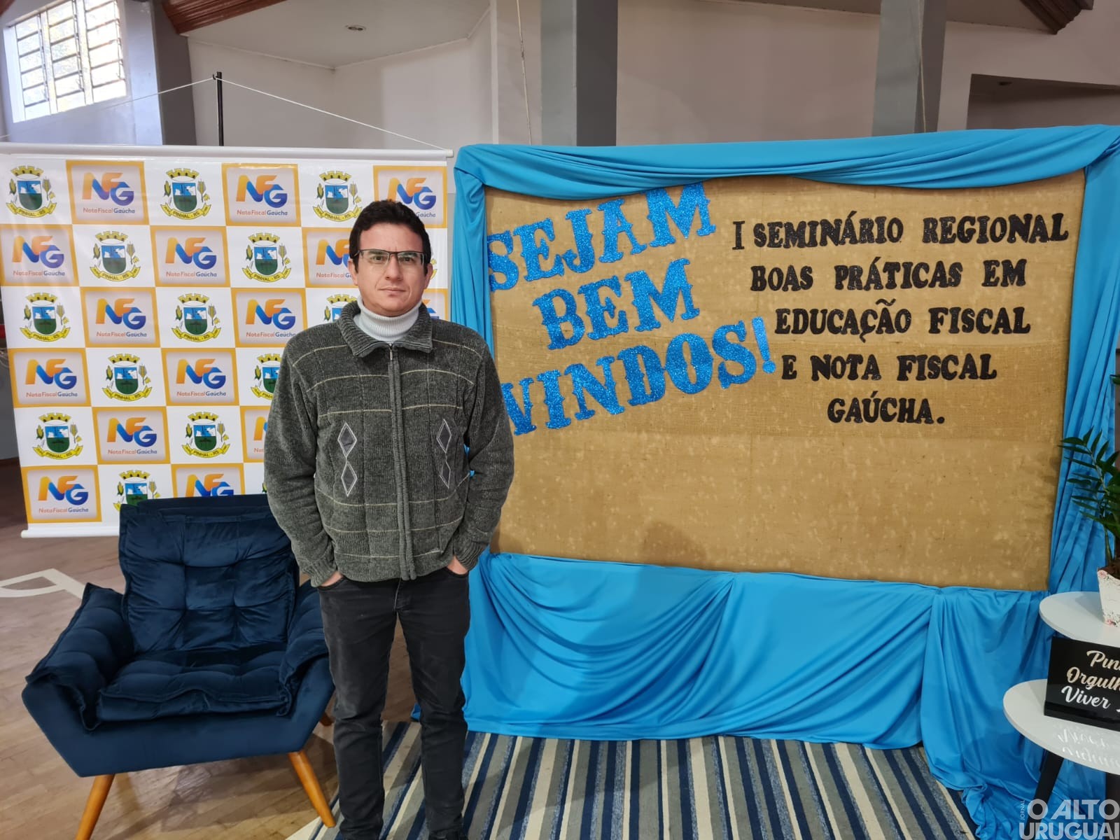 Vista Alegre é representada em seminário sobre Educação Fiscal e NFG