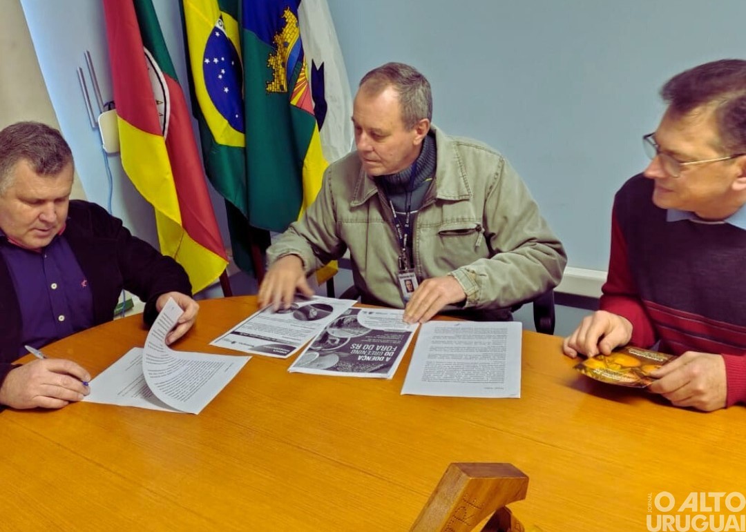 Alpestre discute ações para prevenir doença que afeta pomares