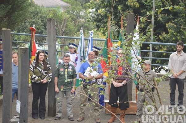 Centelha do Fogo Simbólico da Pátria chega a FW