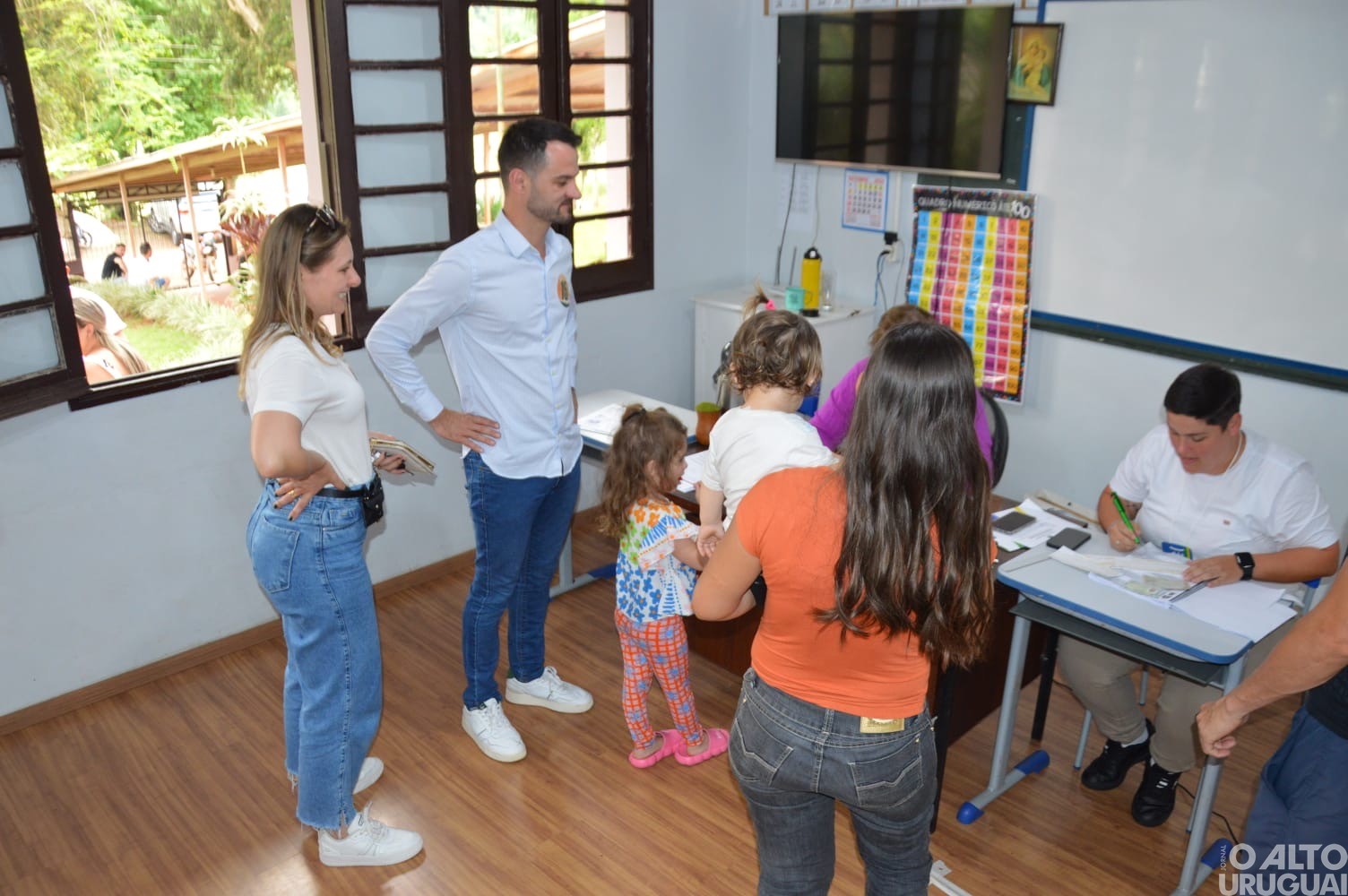 João Vendruscolo vota no Distrito de Castelinho