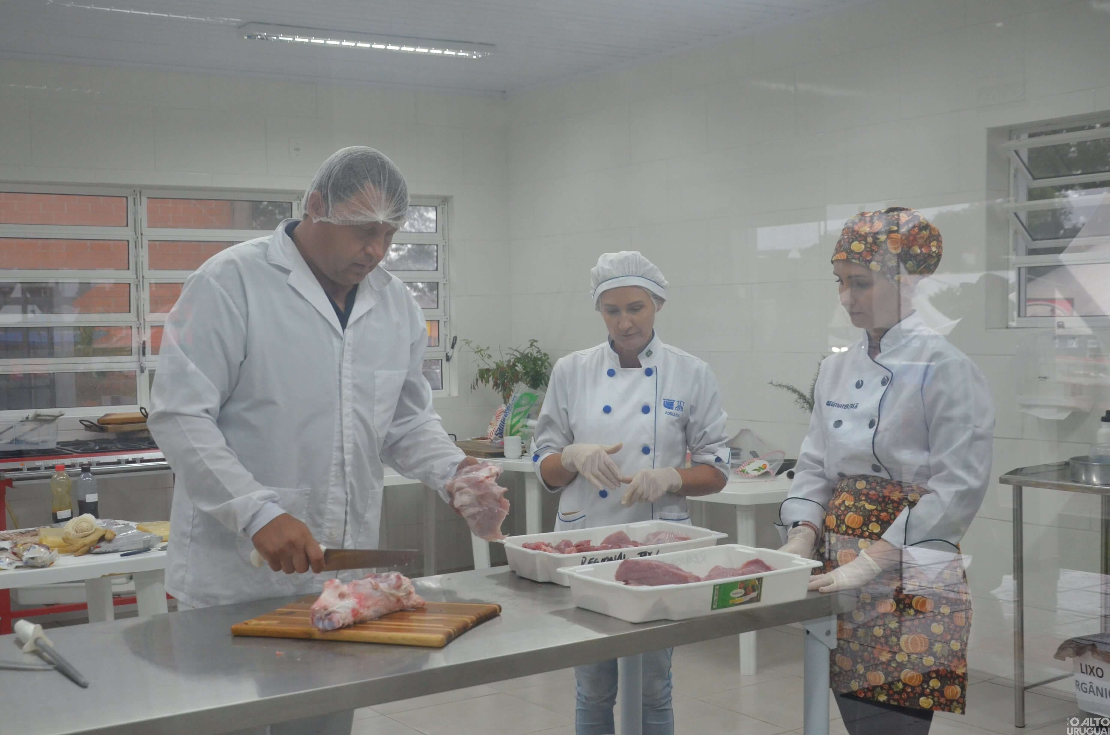 Cozinha Didática da Emater atrai o público na Expofred