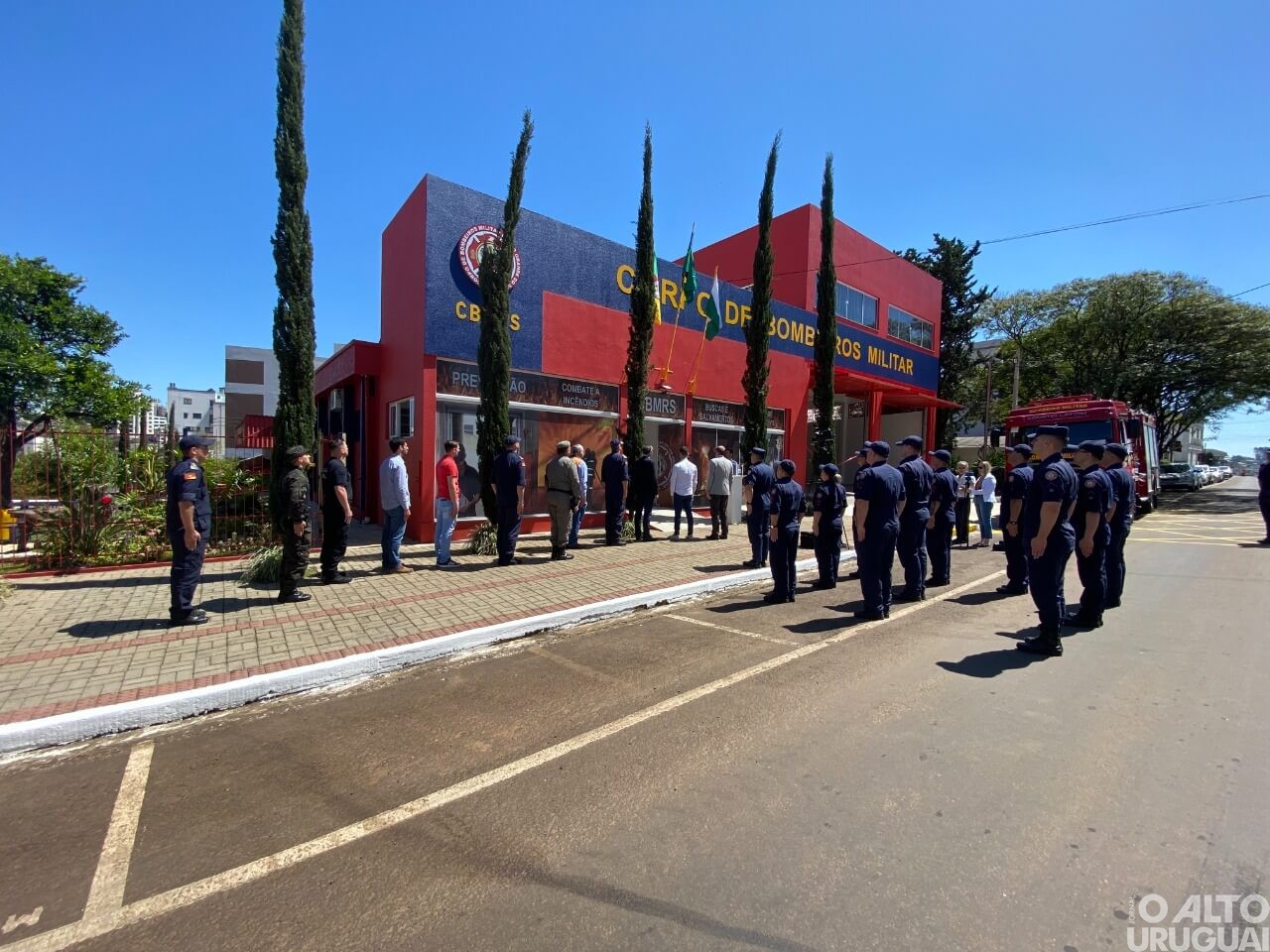 Corpo de Bombeiros de FW inaugura novas instalações