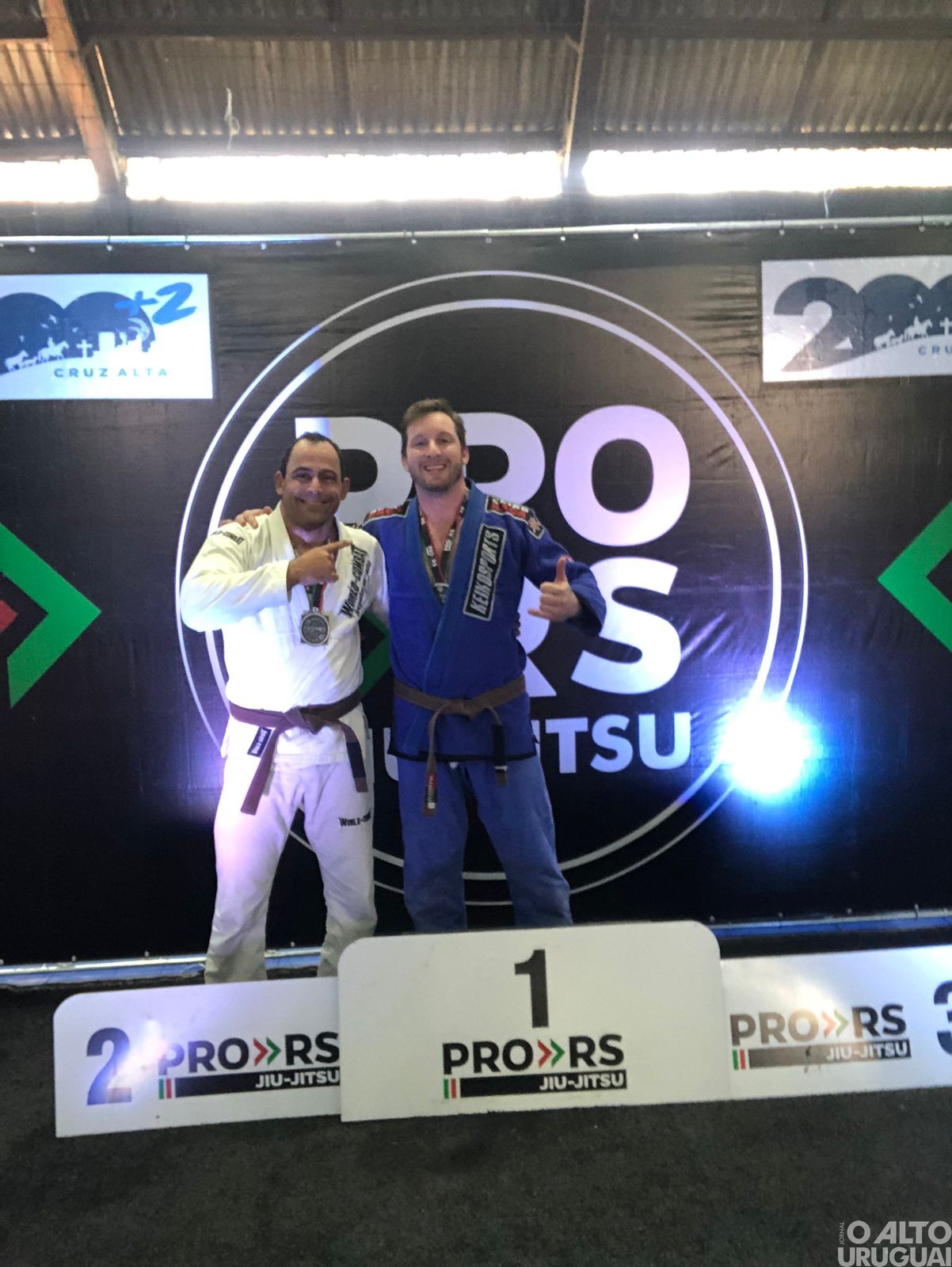 Clube do Jiu-jitsu FW fica vice-campeão no PRO RS