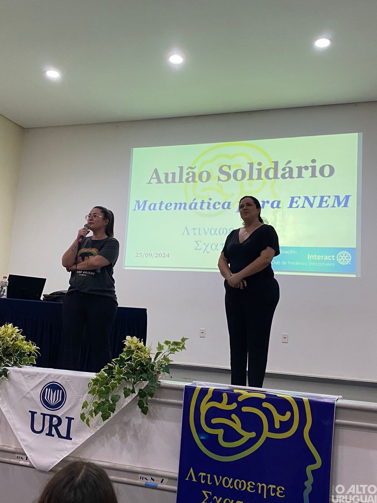 Interact Club realiza 1º Aulão Solidário em FW