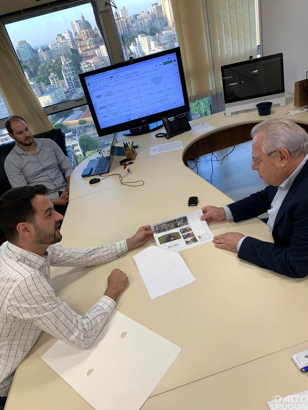 Vice-prefeito de FW debate Agricultura, Turismo e Acesso Asfáltico junto ao governo do RS