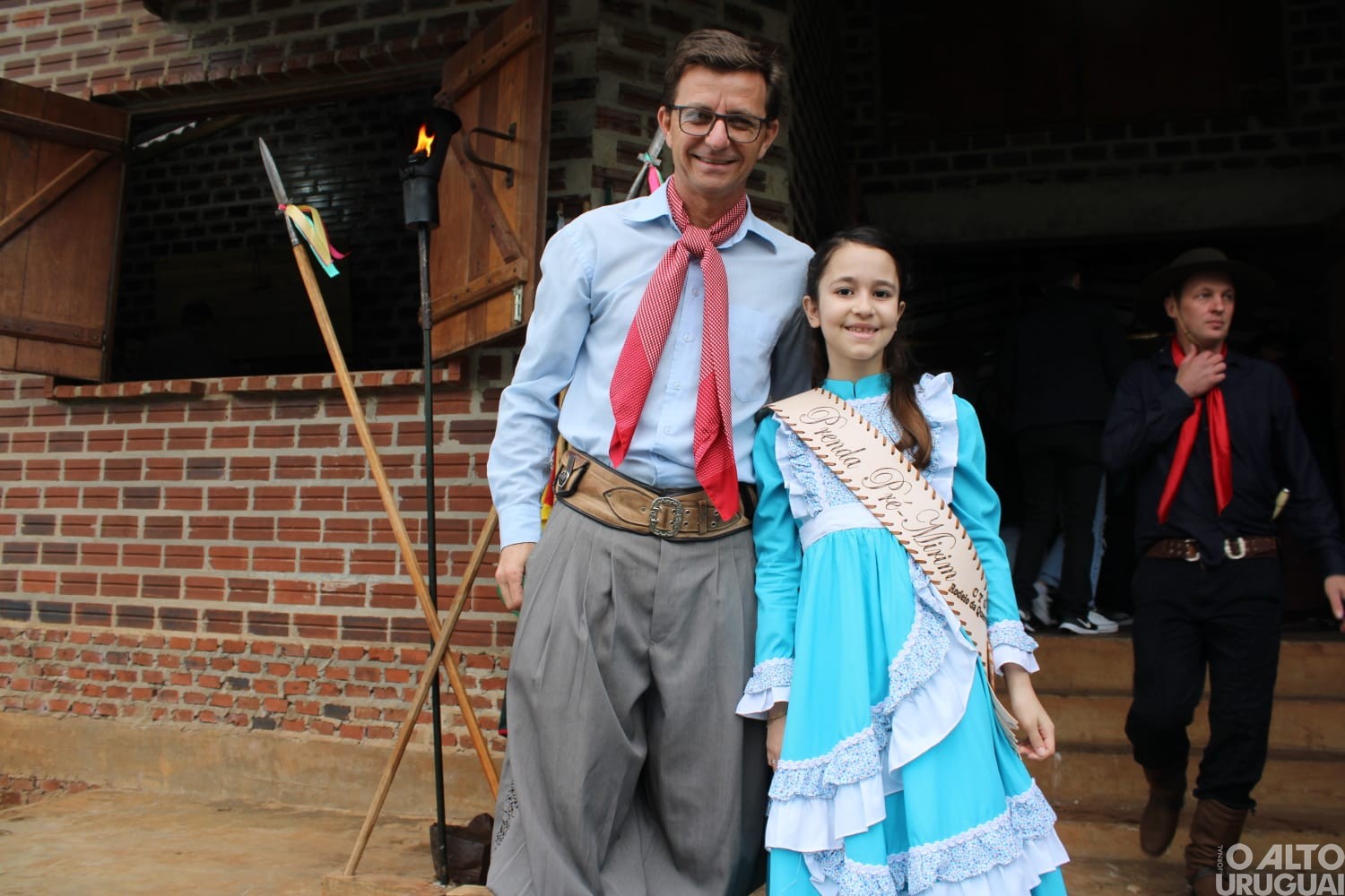 Centelha da Chama Crioula chega a Frederico Westphalen