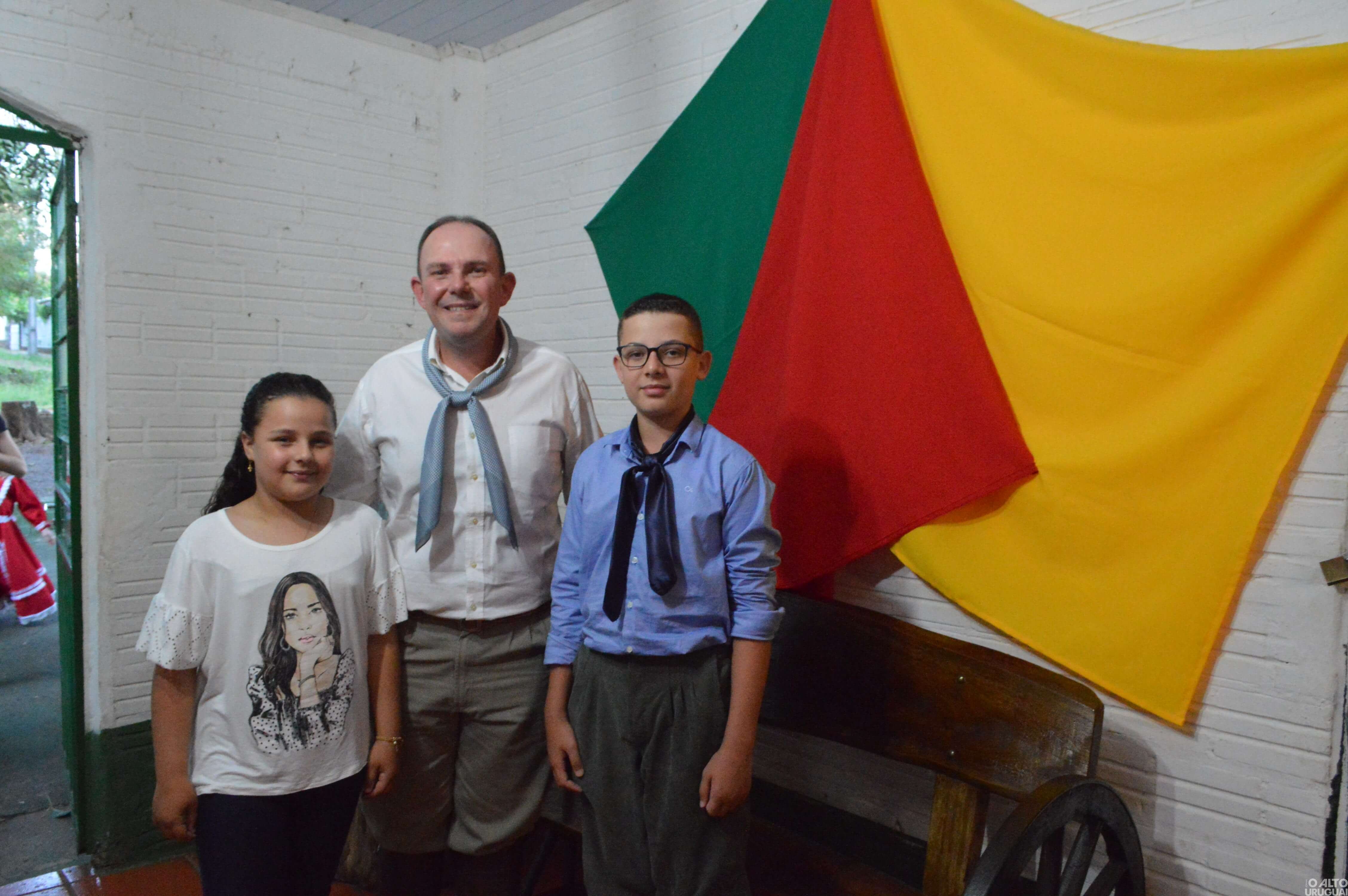 Diego Bertoletti da Rocha toma posse como patrão do CTG Rodeio da Querência