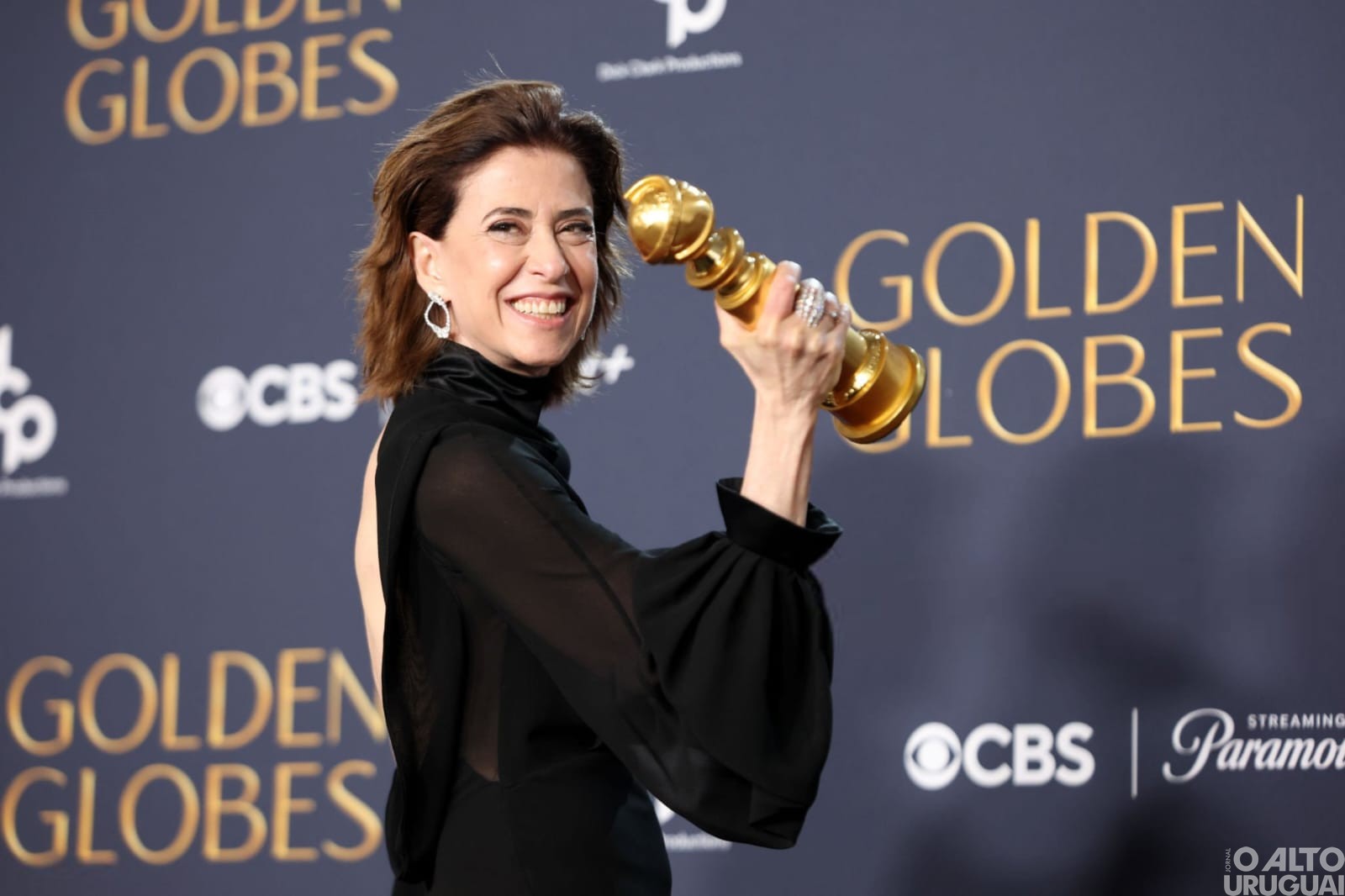 Fernanda Torres faz história no Globo de Ouro 2025