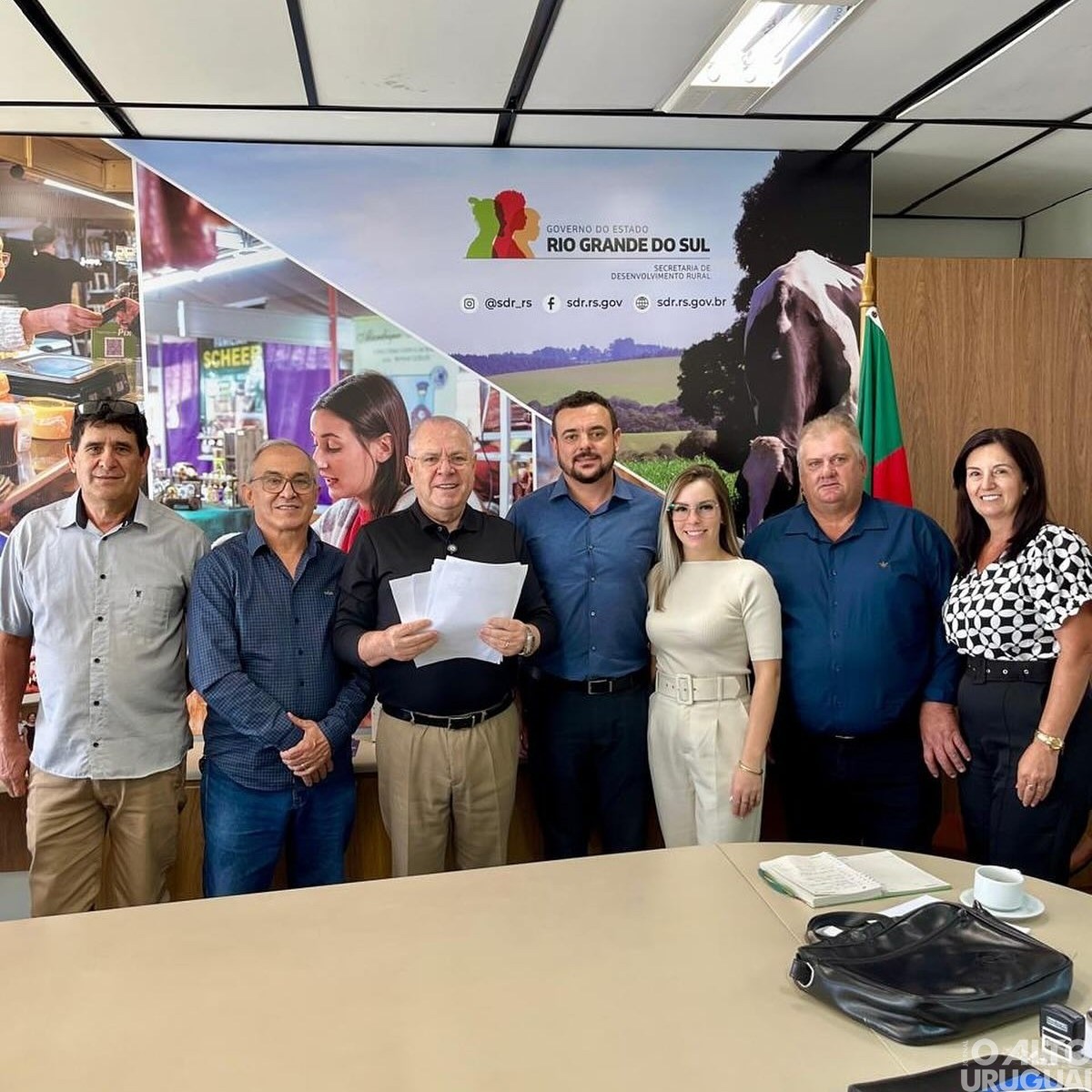 Prefeito de Erval Seco garante recursos para a agricultura local