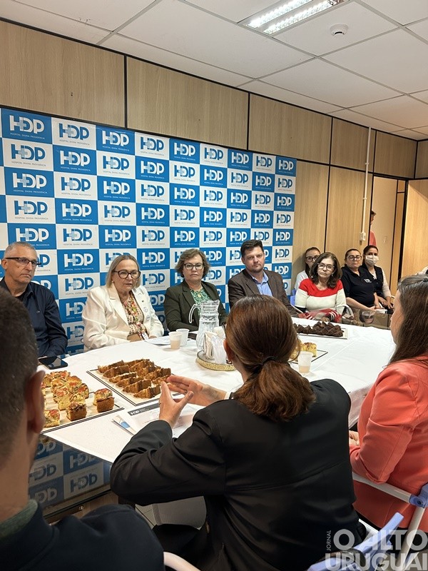 HDP recebe visita da secretária estadual de Saúde