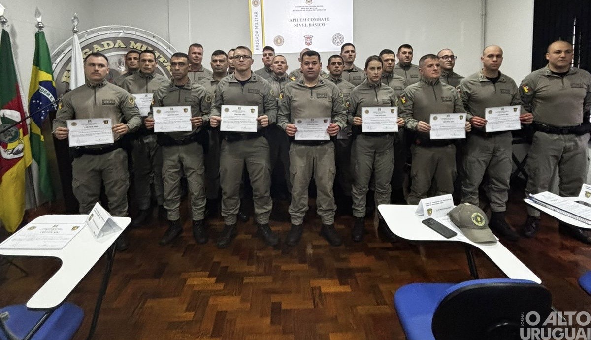 BM forma novos agentes no Curso de Atendimento Pré-Hospitalar em Combate