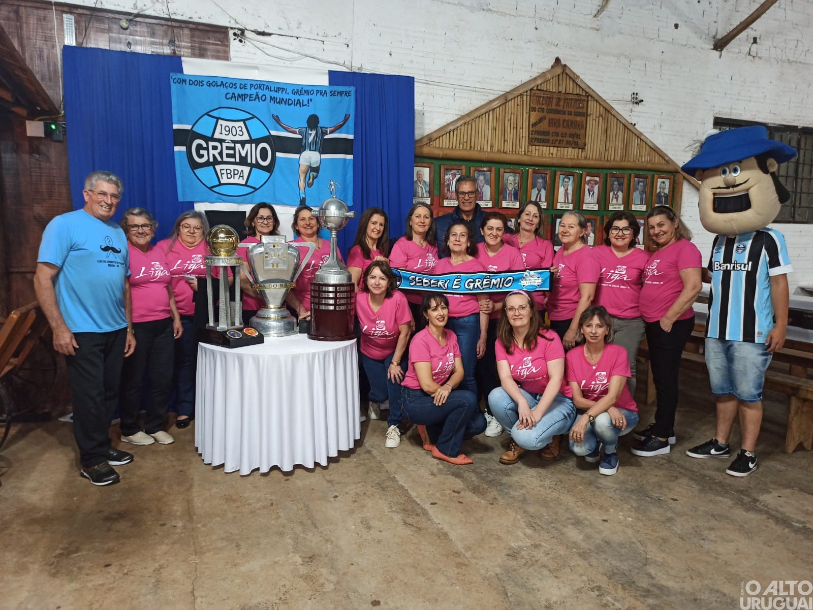 Consulados gremistas de Seberi realizam jantar beneficente