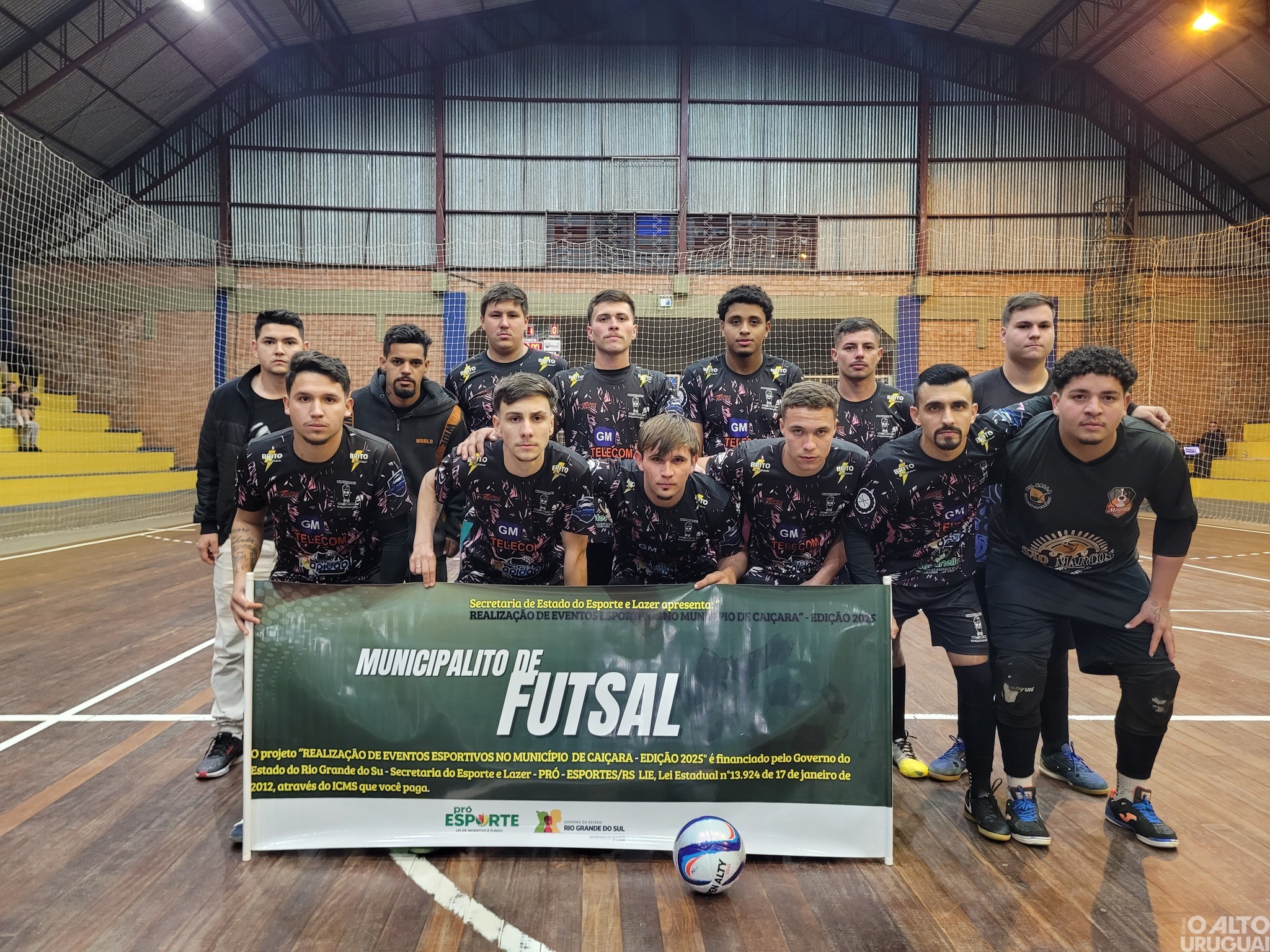 Municipalito de Futsal 2025 inicia em Caiçara