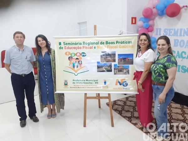 Rodeio Bonito participa de seminário sobre Educação Fiscal