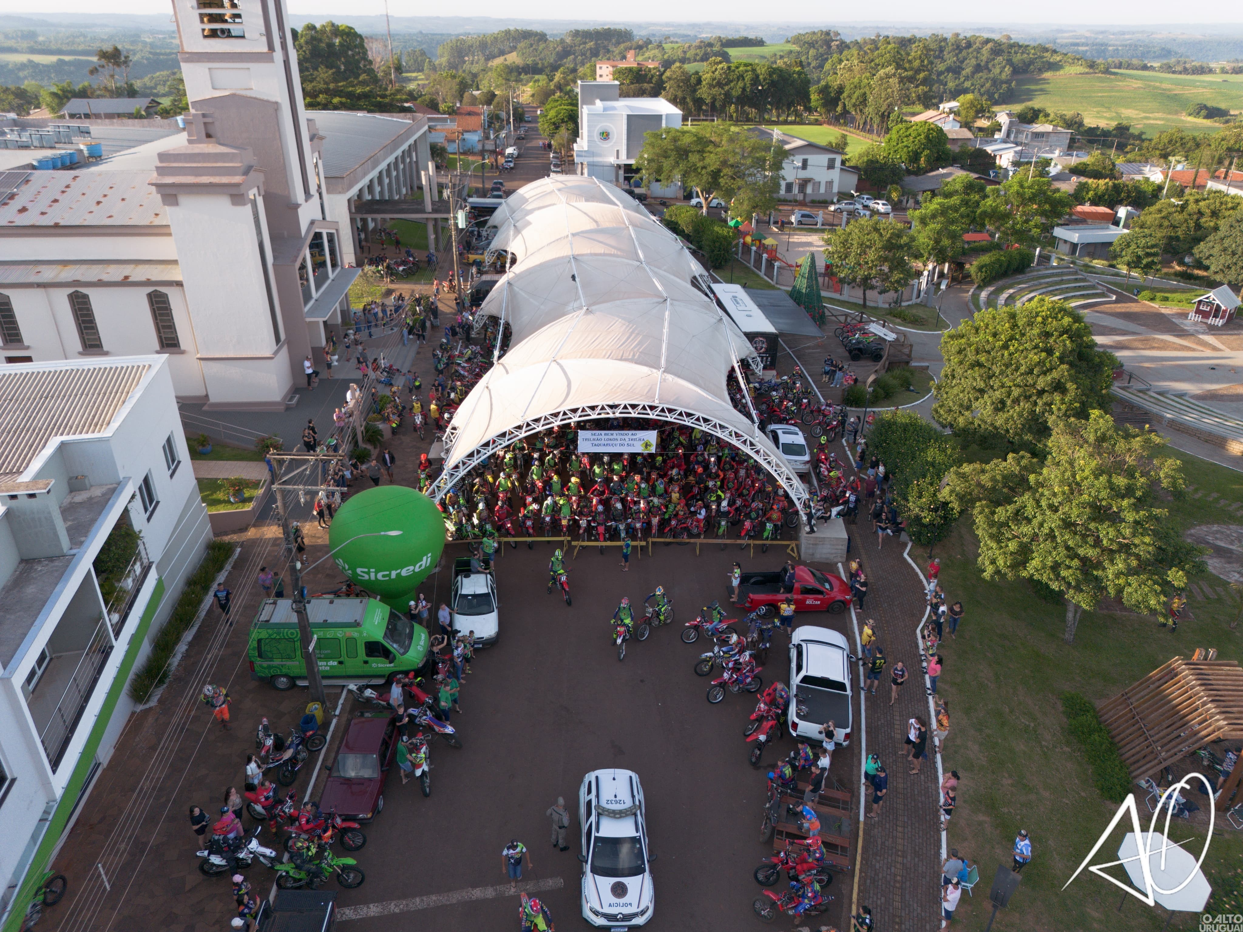 Trilhão movimenta Taquaruçu do Sul