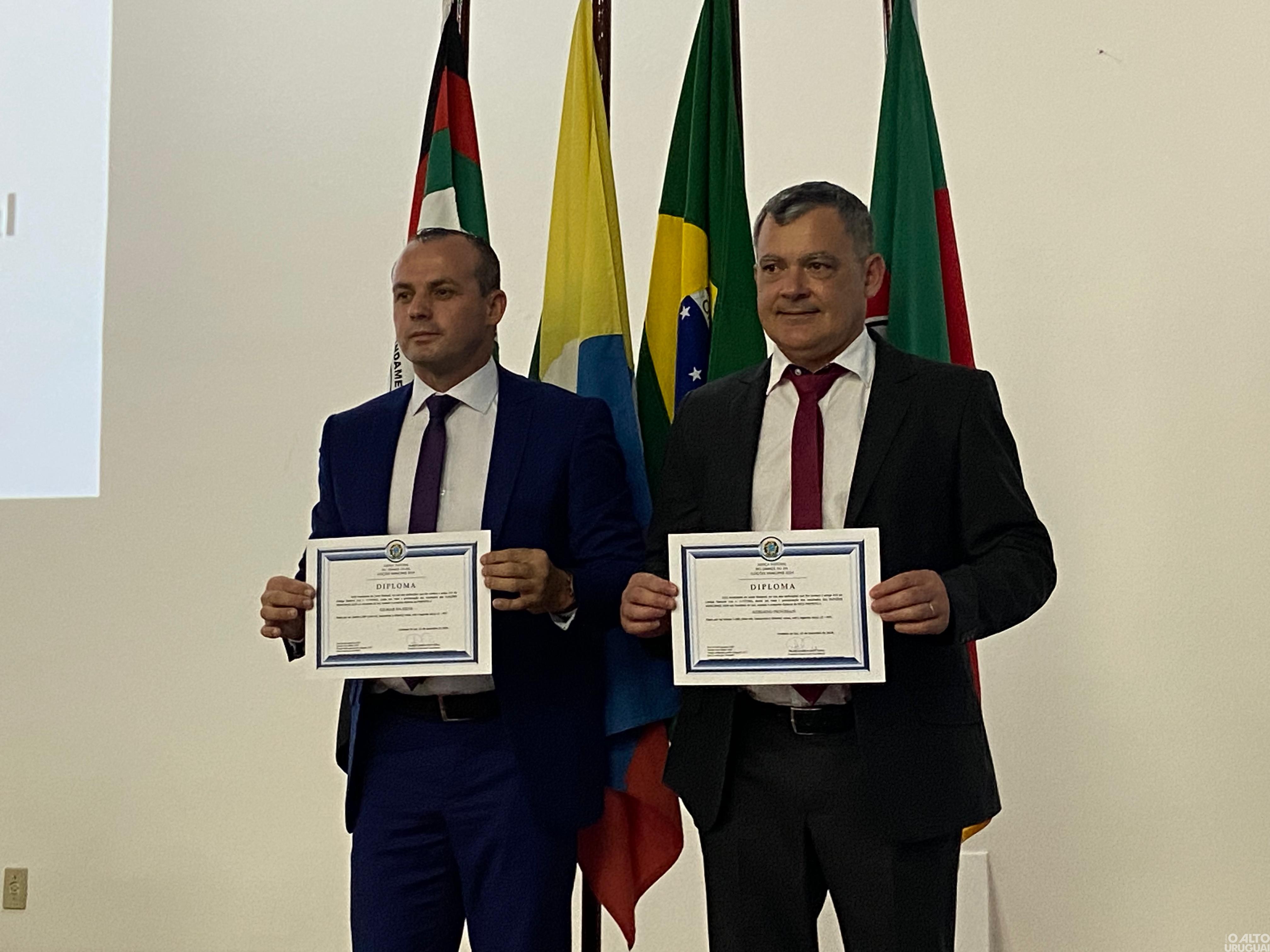 Diplomados eleitos nos municípios da 64ª Zona Eleitoral