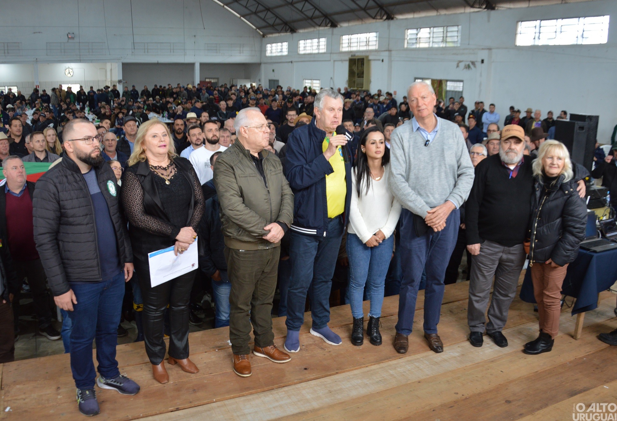 Senador Luis Carlos Heinze participa de ato em defesa da Securitização Rural em FW