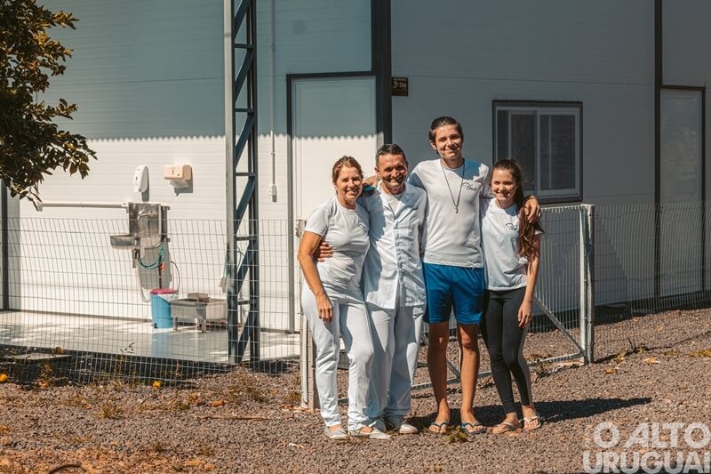 Caiçara: pai alcança sonho trabalhando com apoio da família