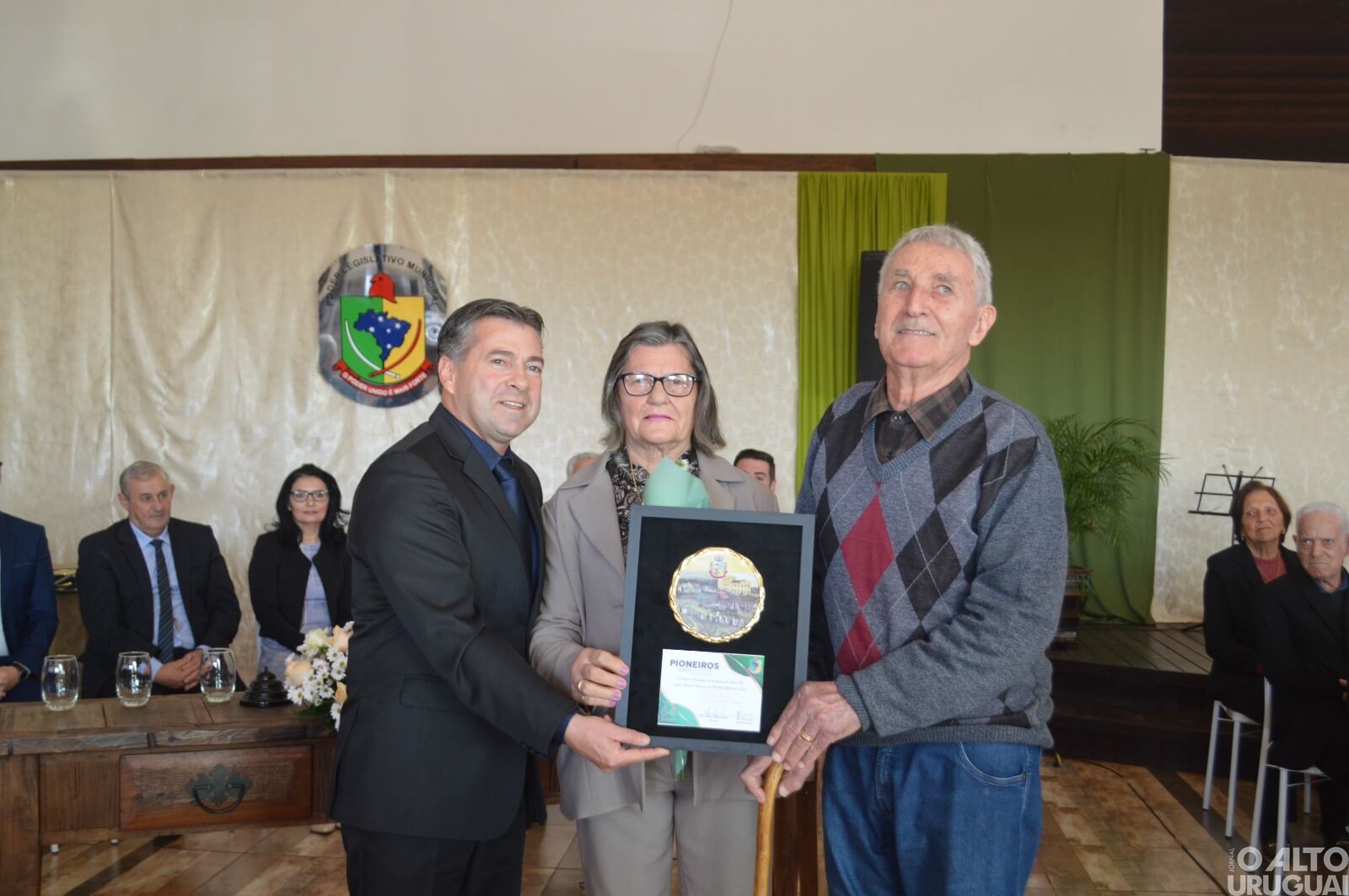 Câmara de Seberi homenageia pioneiros