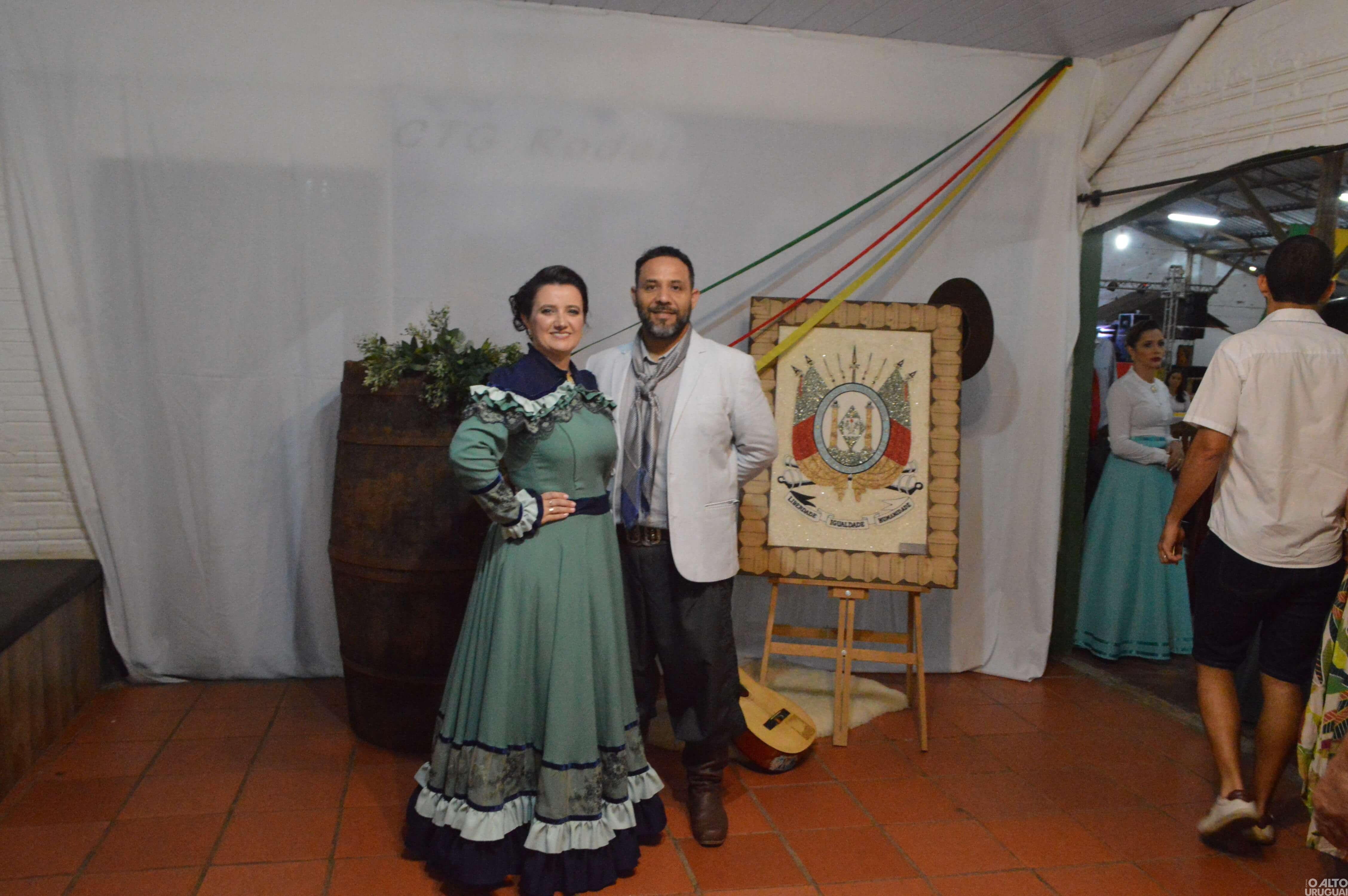 Diego Bertoletti da Rocha toma posse como patrão do CTG Rodeio da Querência