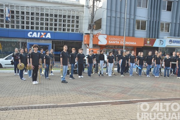 Solenidade marca início das comemorações da Semana da Pátria em FW