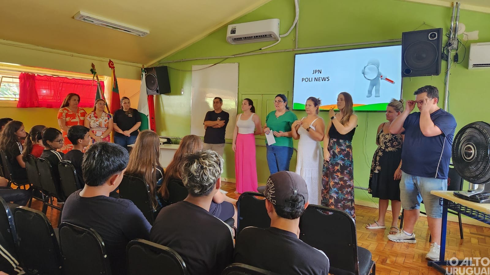 E.E. Palmeira das Missões Realiza primeira feira de eletivas com ensino médio integral