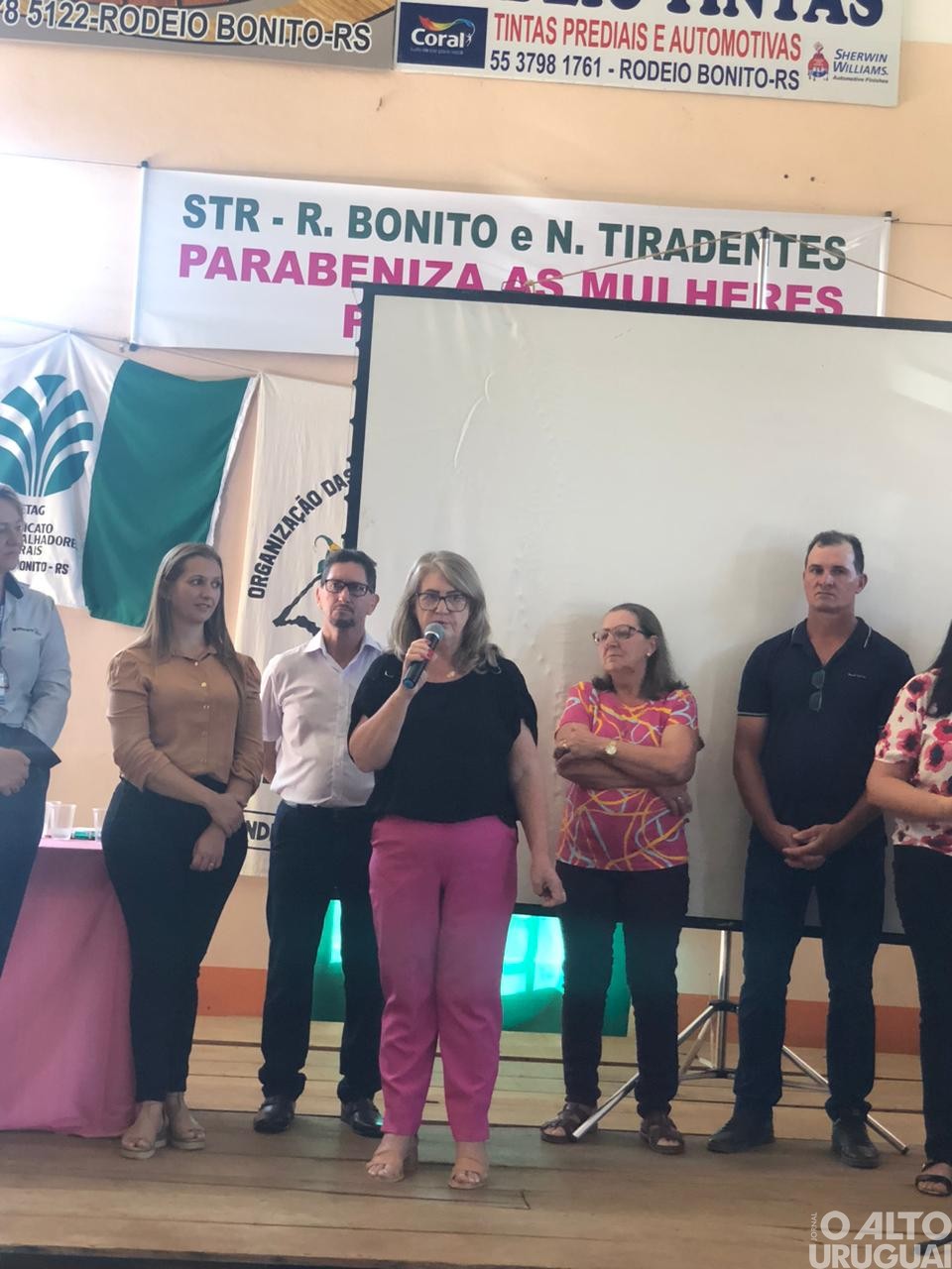 Mulheres de Rodeio Bonito e Novo Tiradentes participam de encontro intermunicipal