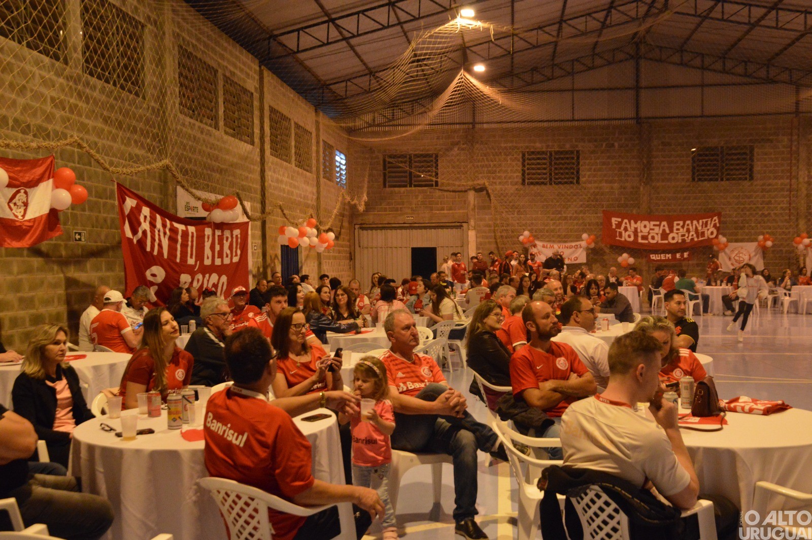 Jantar beneficente dos 17 anos do Núcleo Colorado reúne mais de 200 pessoas em FW