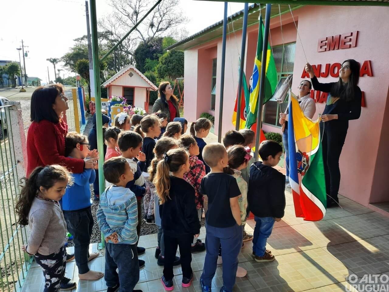 Escolas municipais de Caiçara realizam atividades alusivas à Semana da Pátria