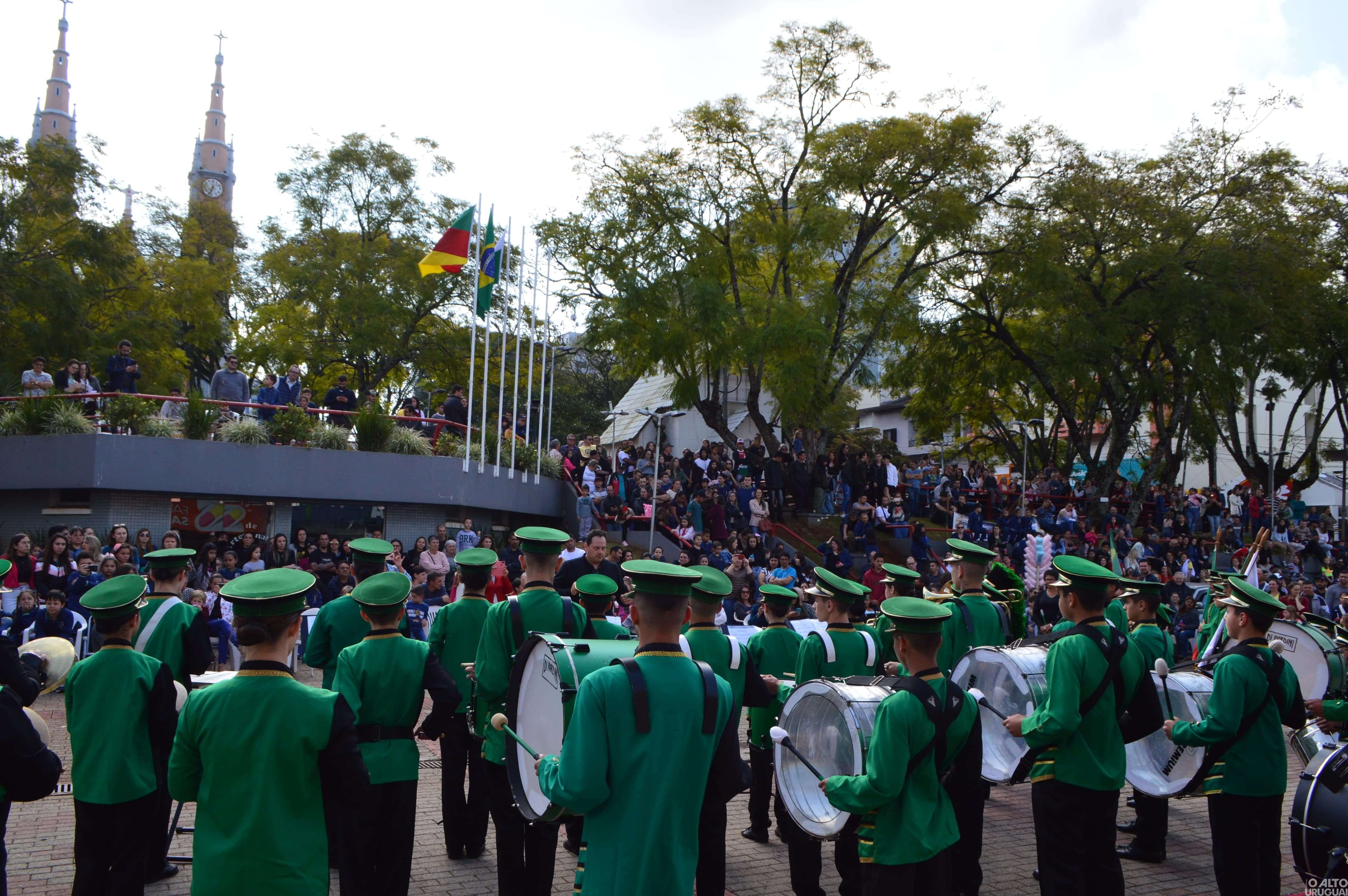 Encontro de bandas marca Dia da Independência em FW
